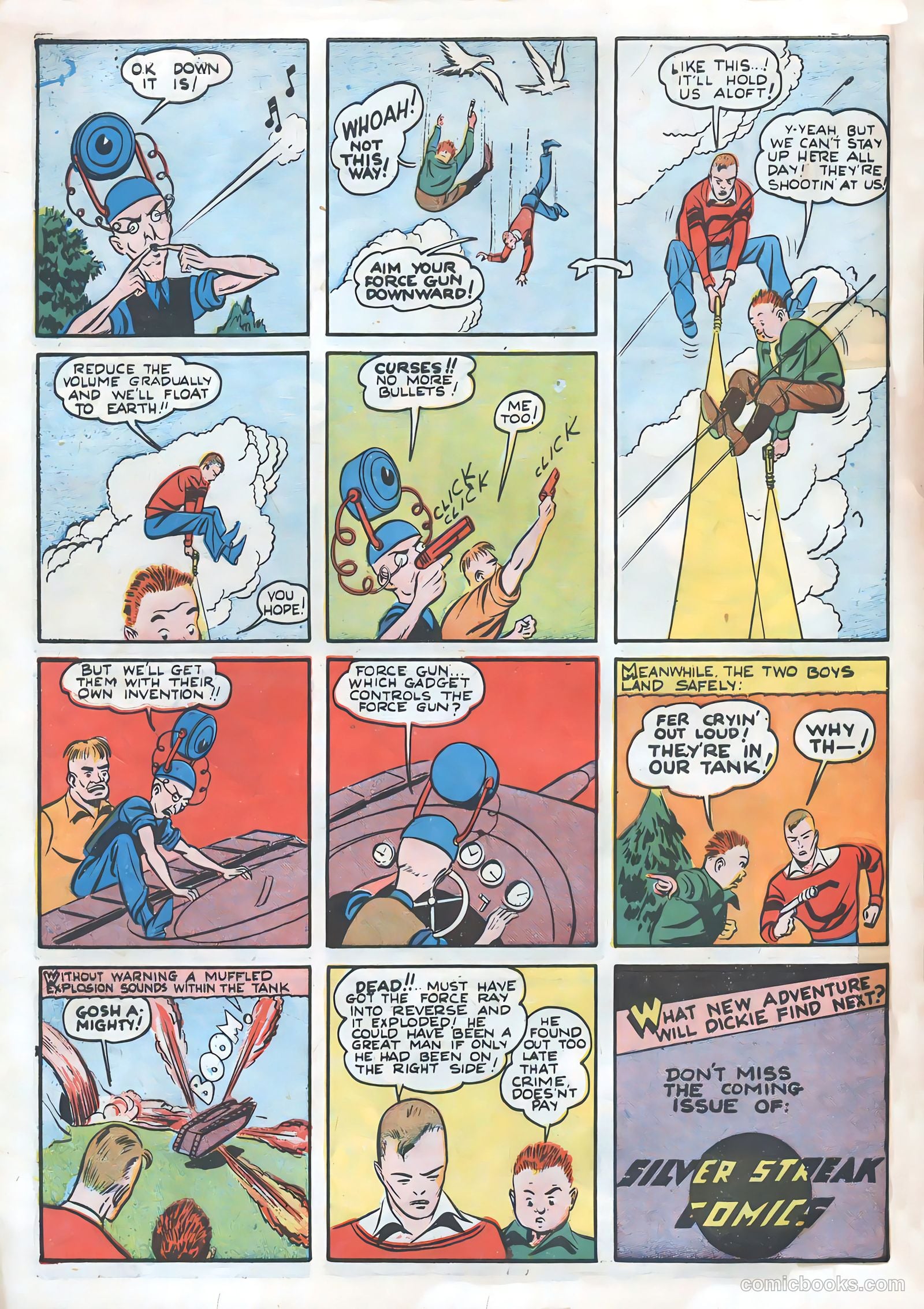 Silver Streak Comics #9 — page 66 of 68