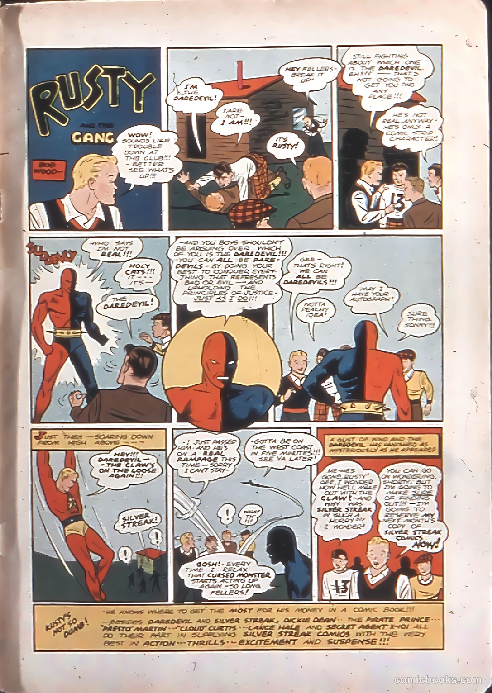 Silver Streak Comics #9 — page 67 of 68