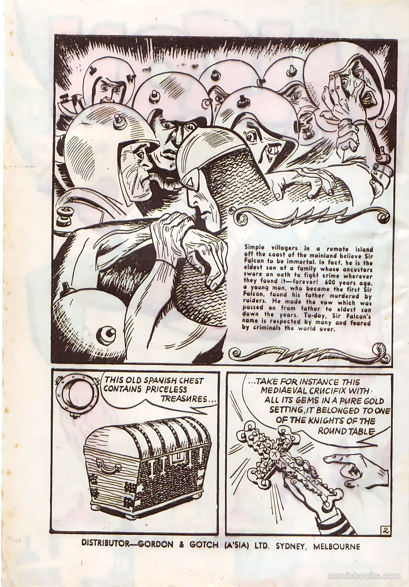 Sir Falcon #46 — page 2 of 24