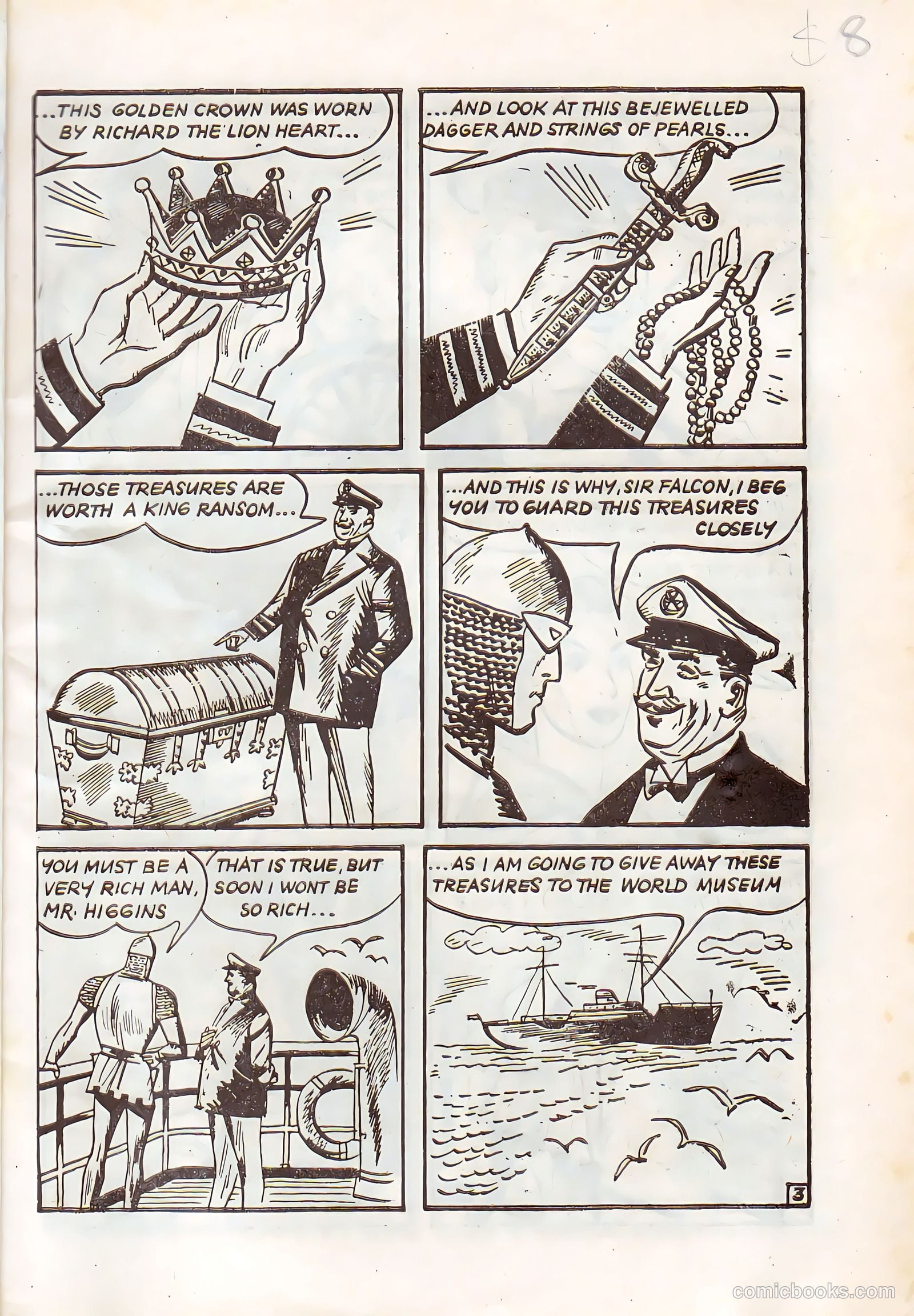 Sir Falcon #46 — page 3 of 24