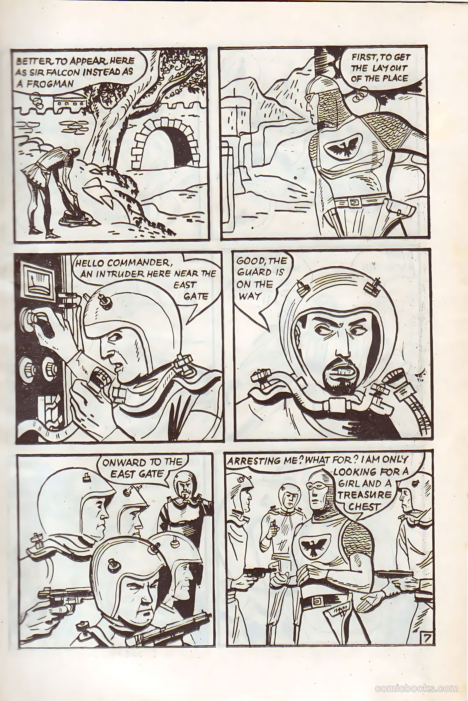 Sir Falcon #46 — page 7 of 24
