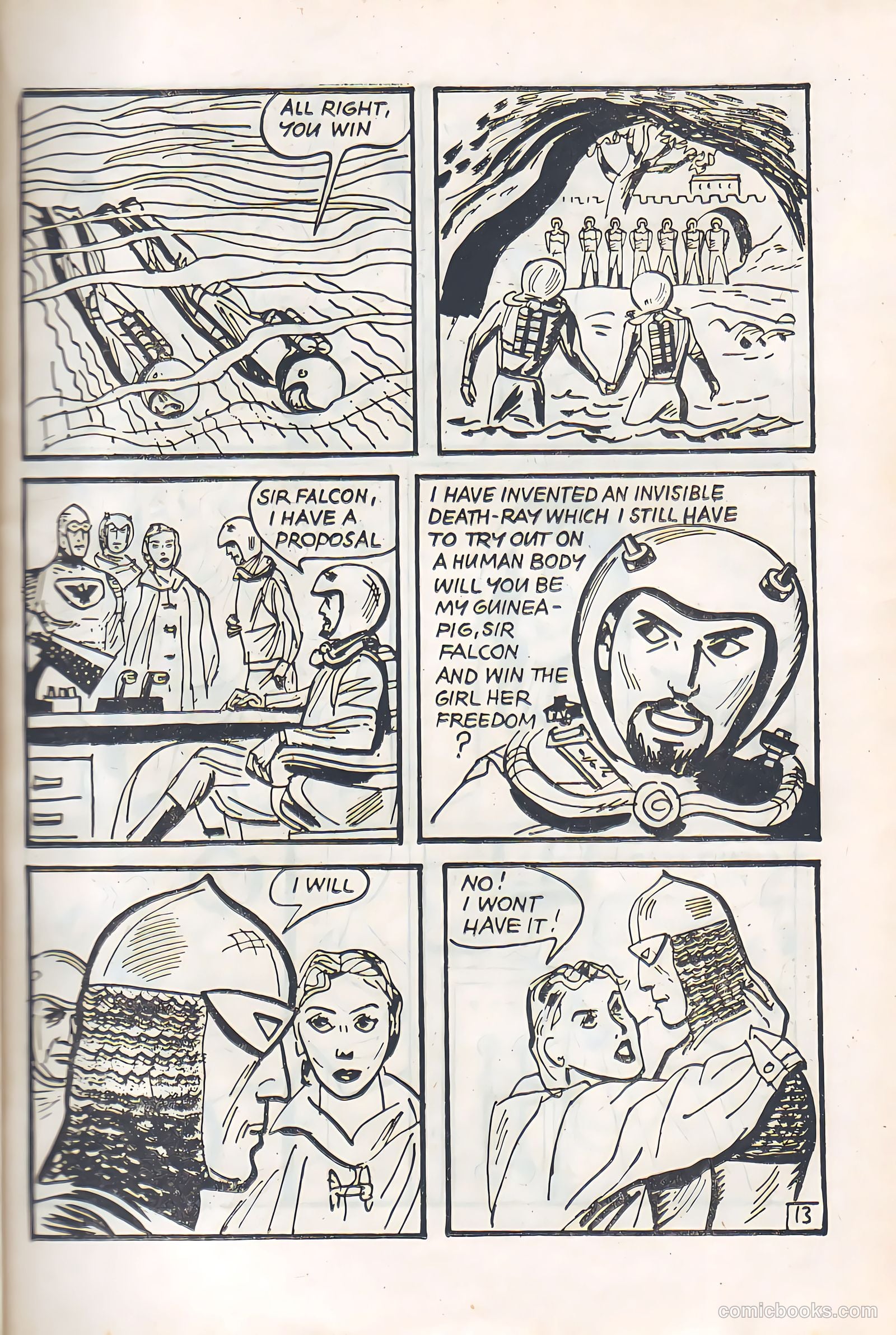 Sir Falcon #46 — page 13 of 24