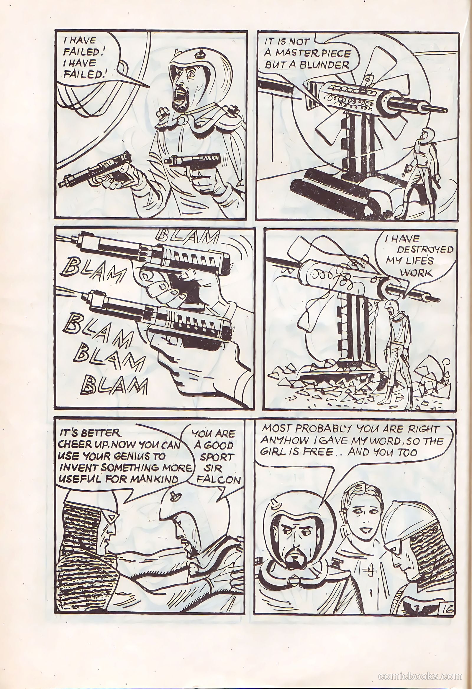 Sir Falcon #46 — page 16 of 24