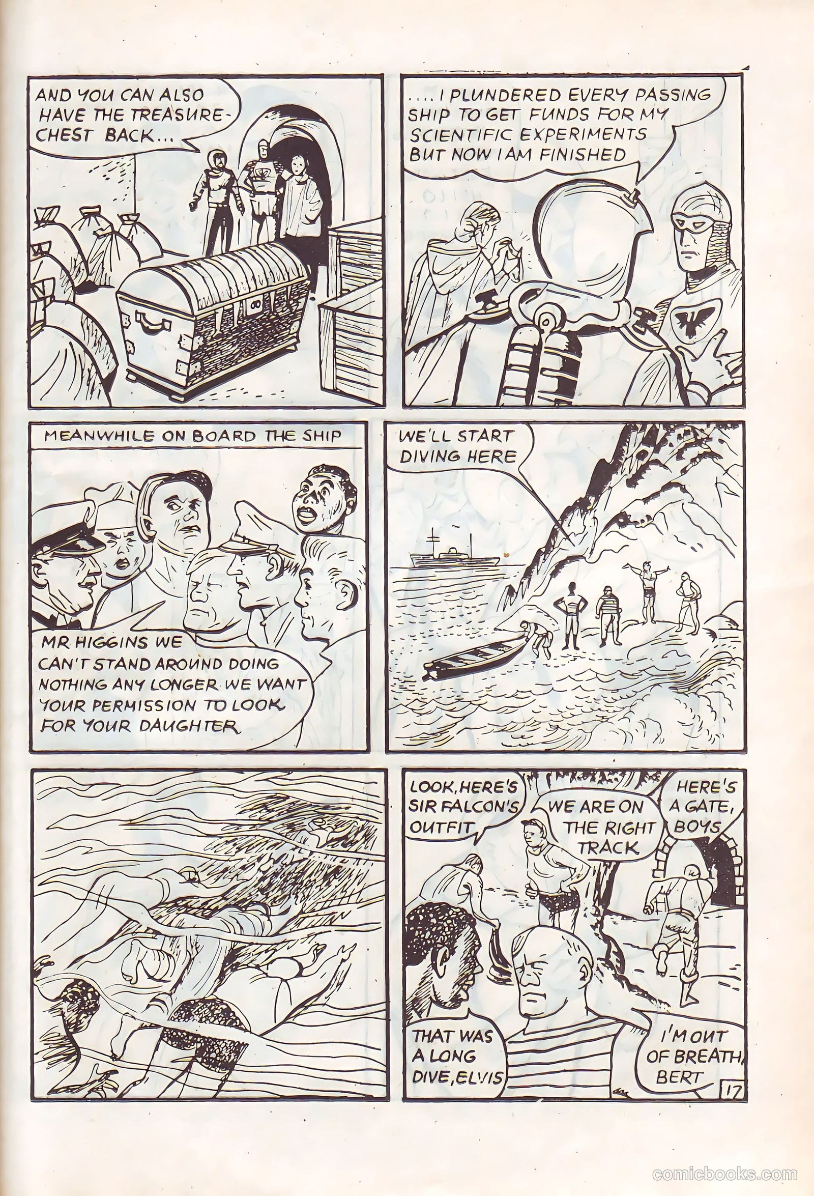 Sir Falcon #46 — page 17 of 24