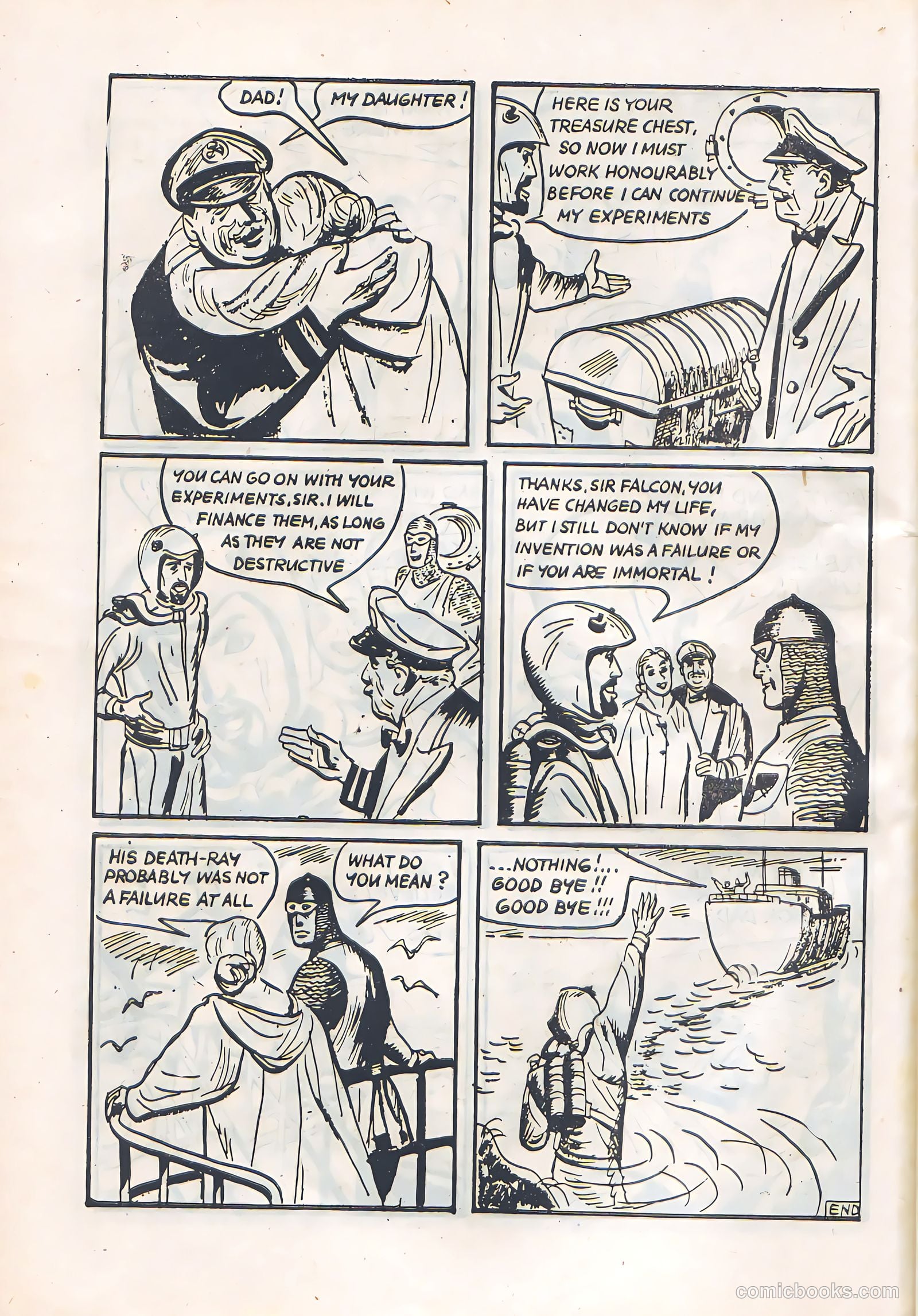 Sir Falcon #46 — page 22 of 24