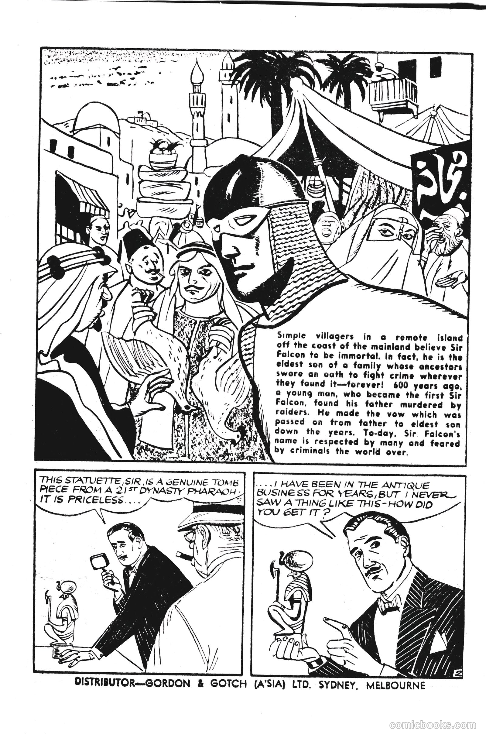Sir Falcon #53 — page 2 of 24