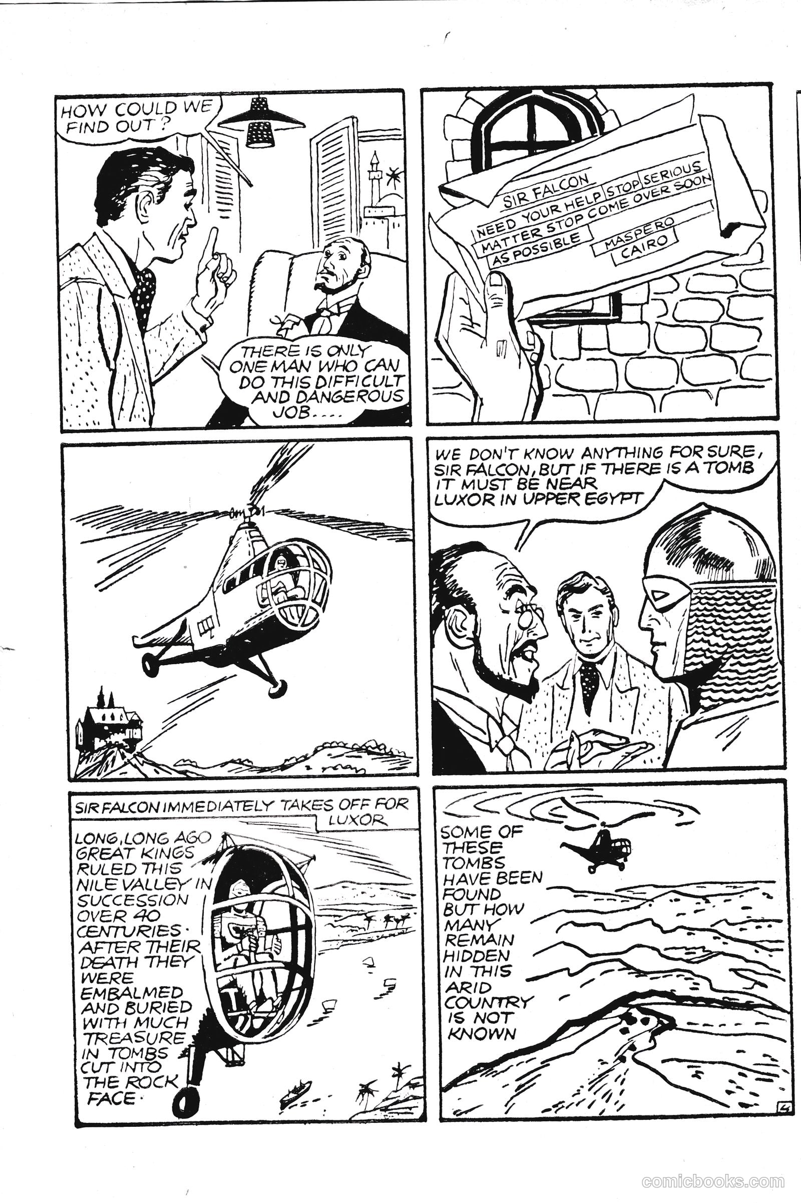 Sir Falcon #53 — page 4 of 24