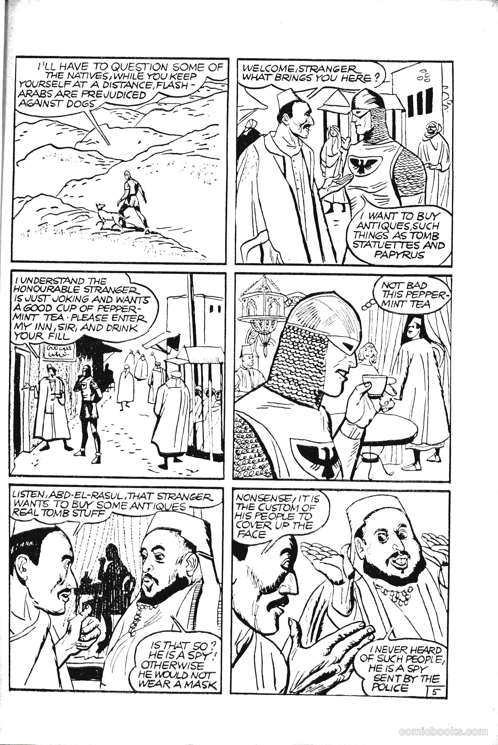 Sir Falcon #53 — page 5 of 24