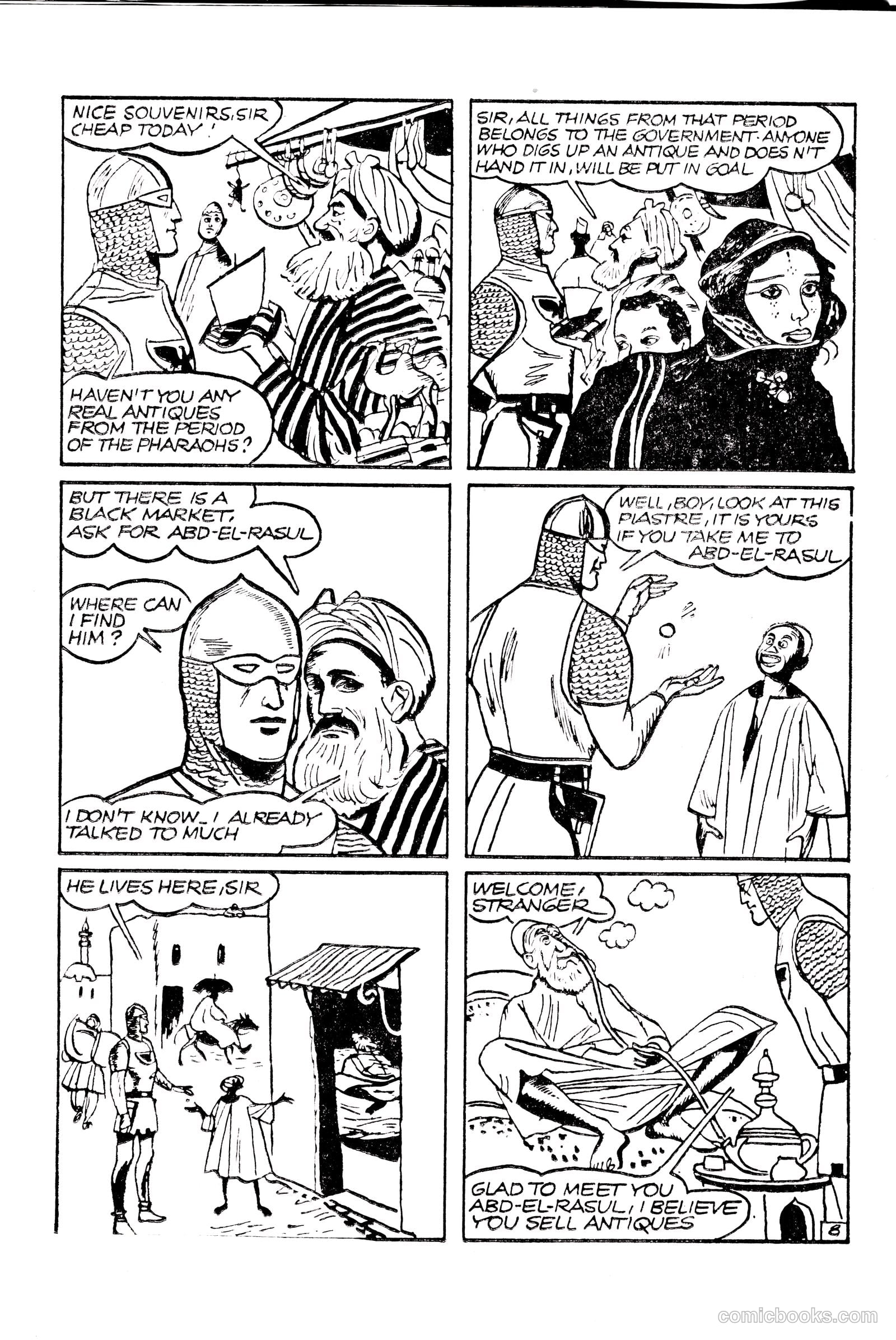 Sir Falcon #53 — page 8 of 24