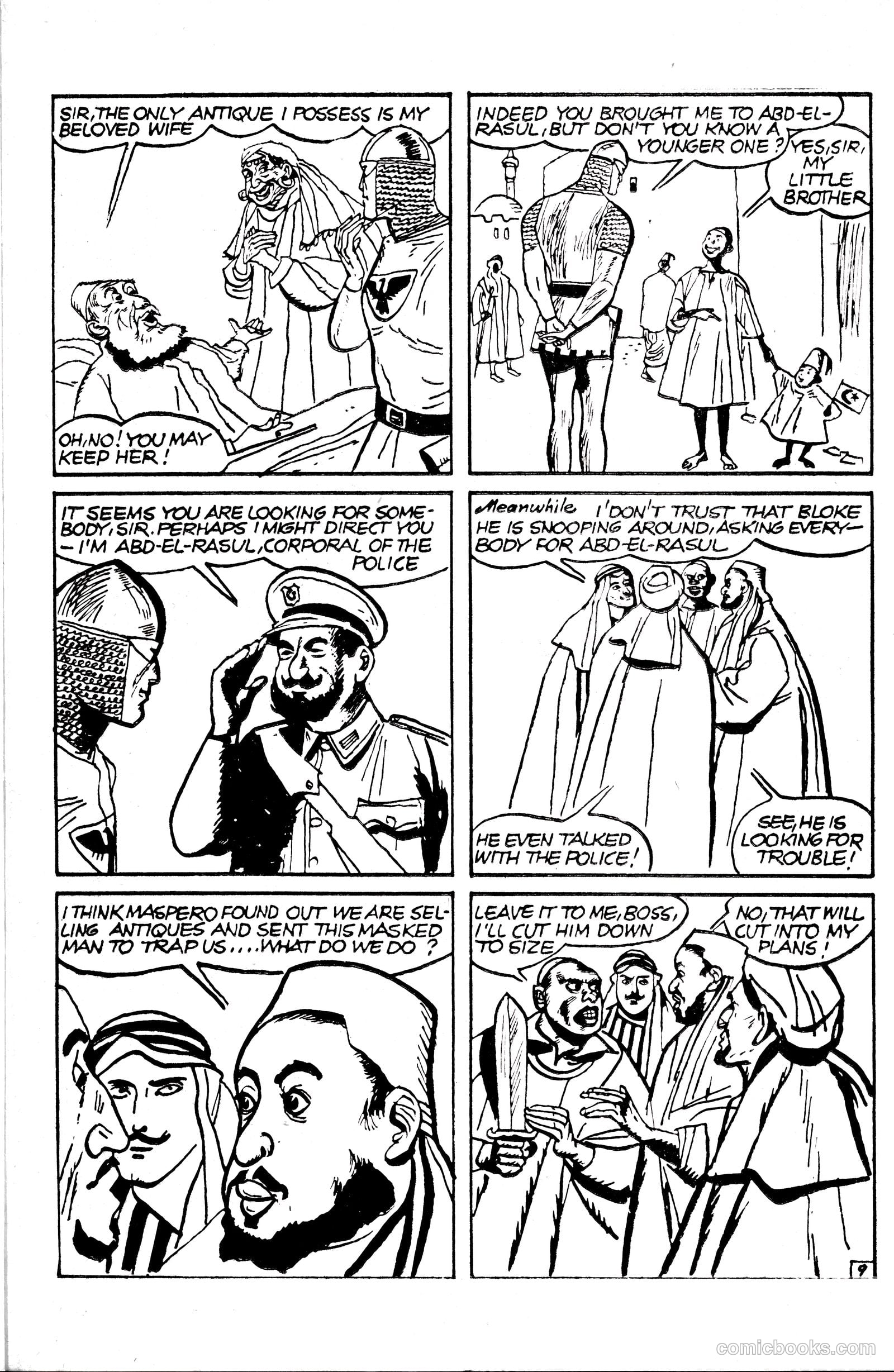Sir Falcon #53 — page 9 of 24