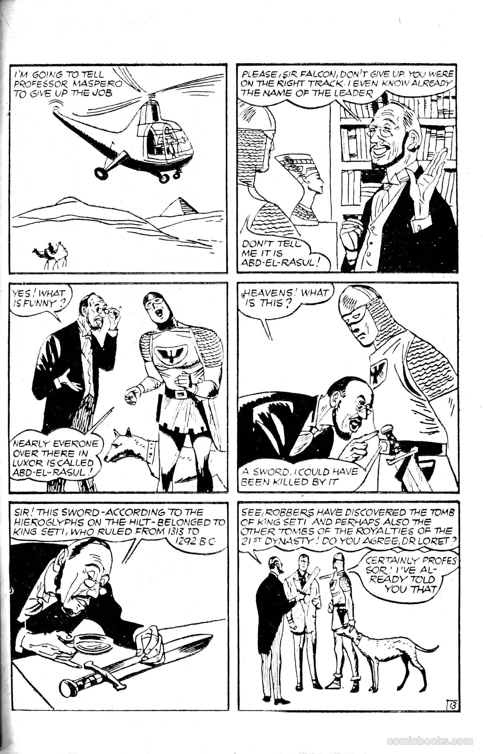 Sir Falcon #53 — page 13 of 24