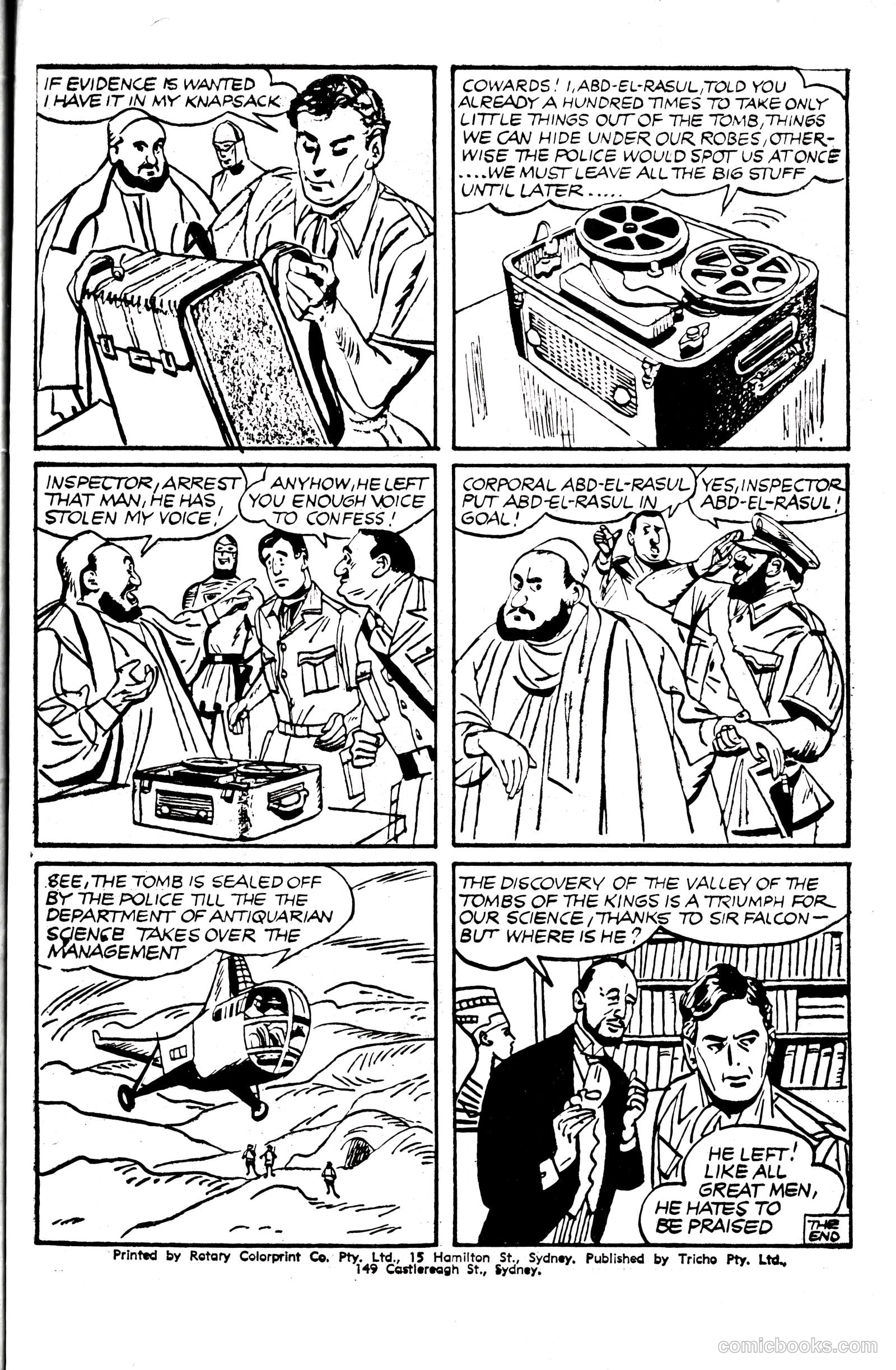 Sir Falcon #53 — page 23 of 24