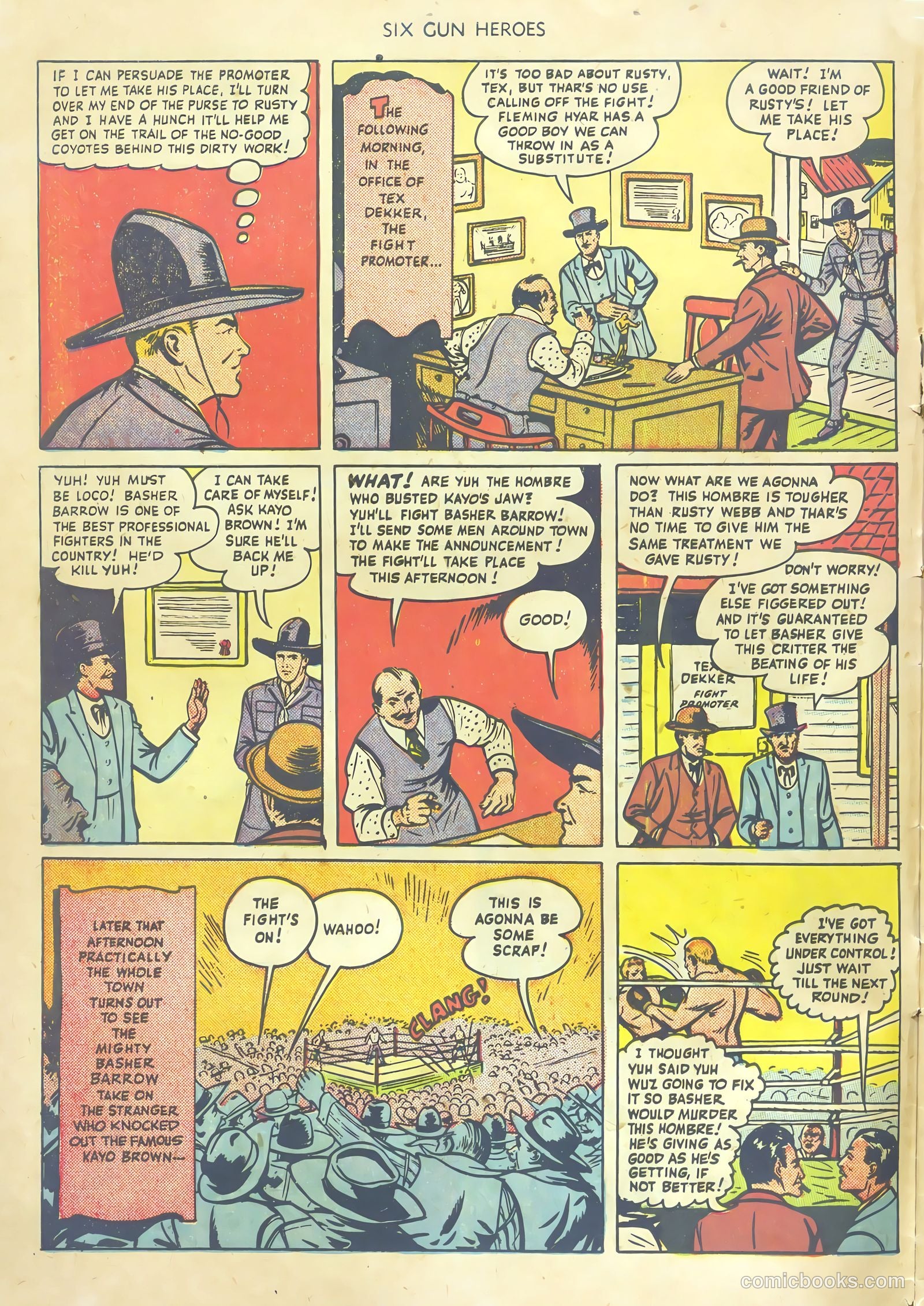 Six-Gun Heroes #1 — page 8 of 36