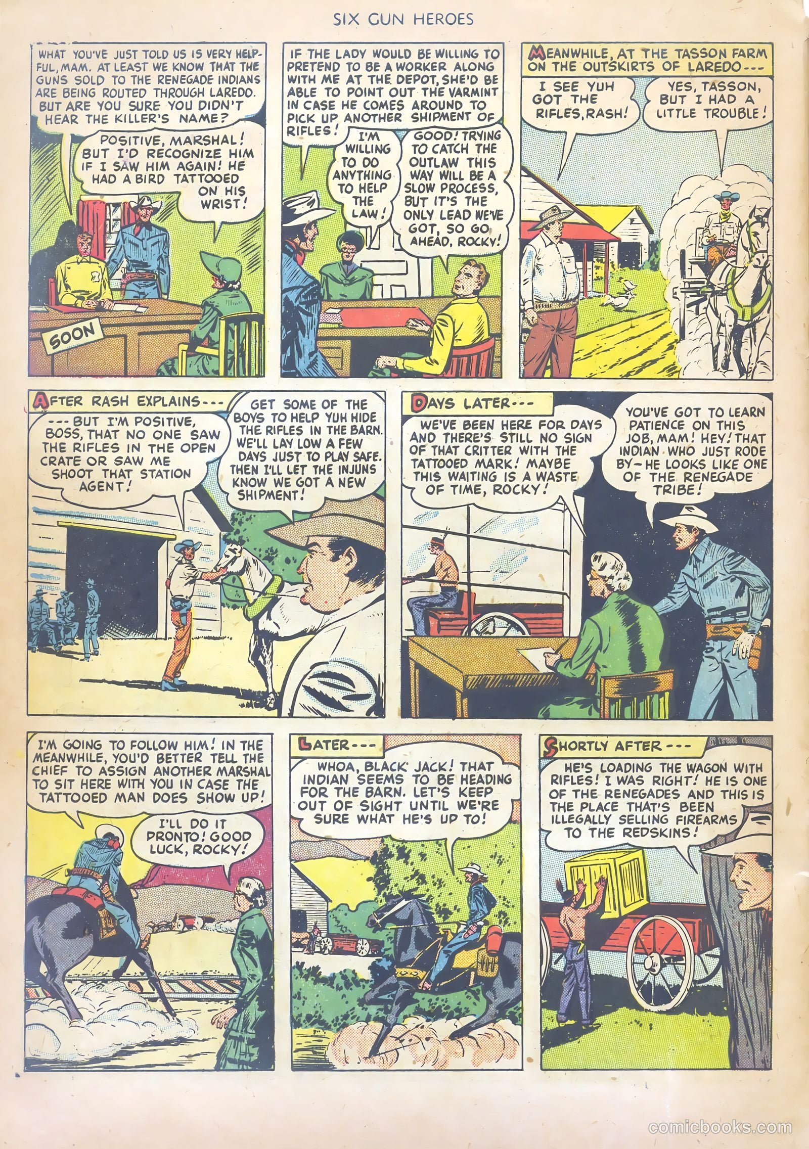 Six-Gun Heroes #1 — page 28 of 36