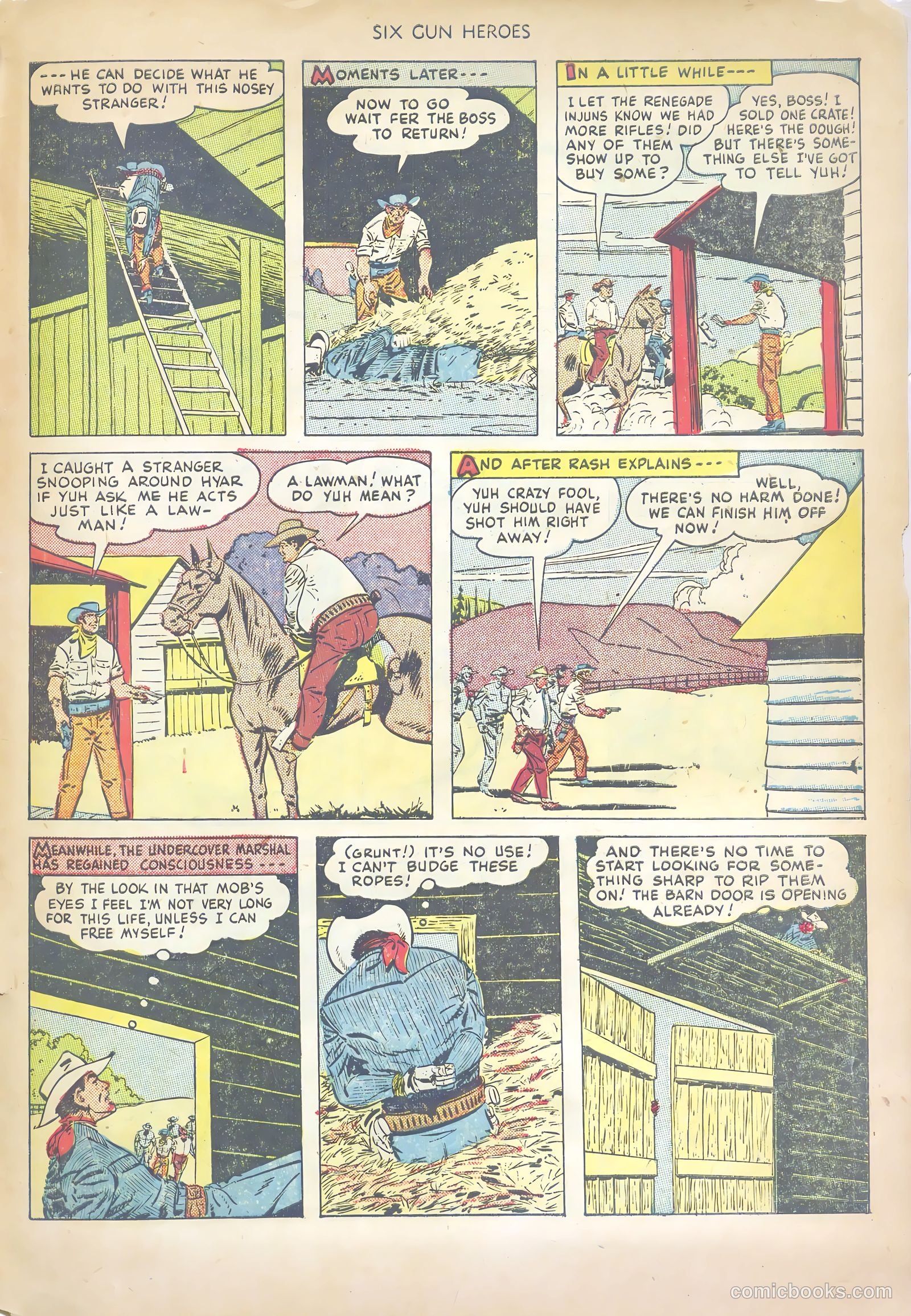 Six-Gun Heroes #1 — page 31 of 36
