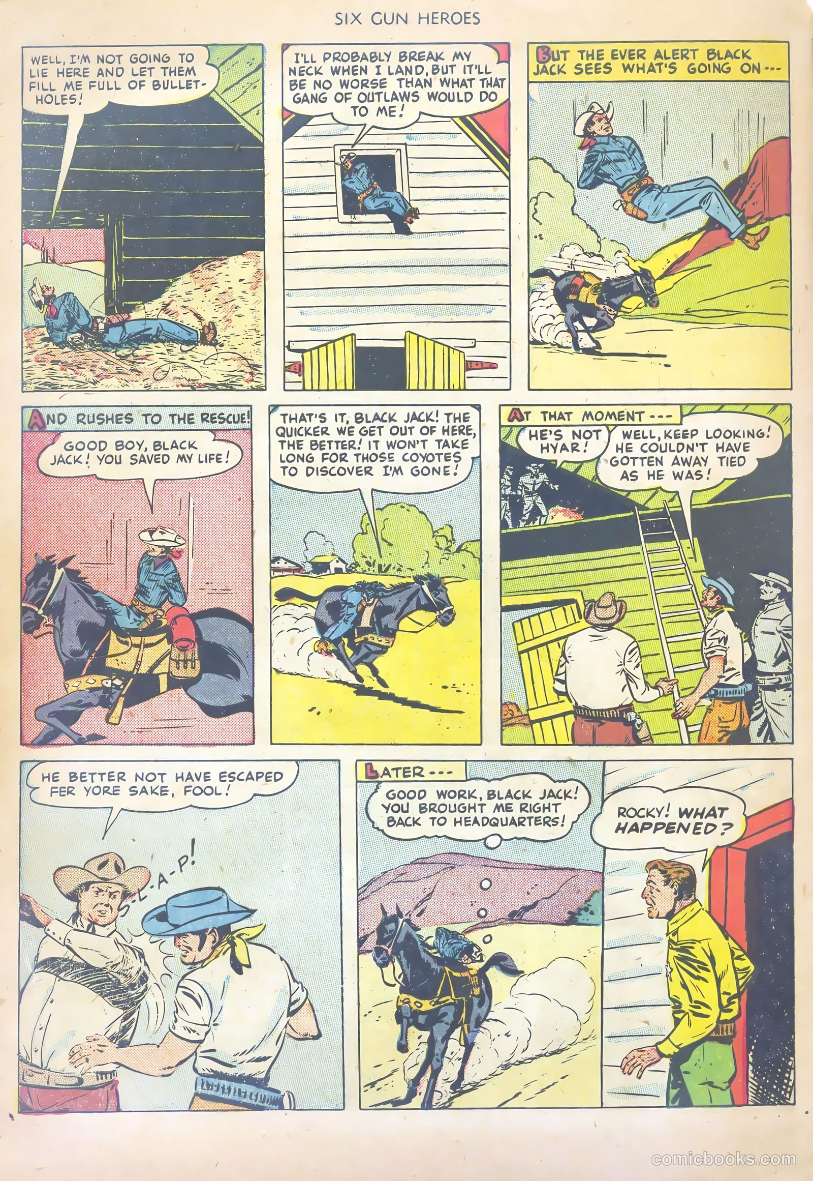 Six-Gun Heroes #1 — page 32 of 36