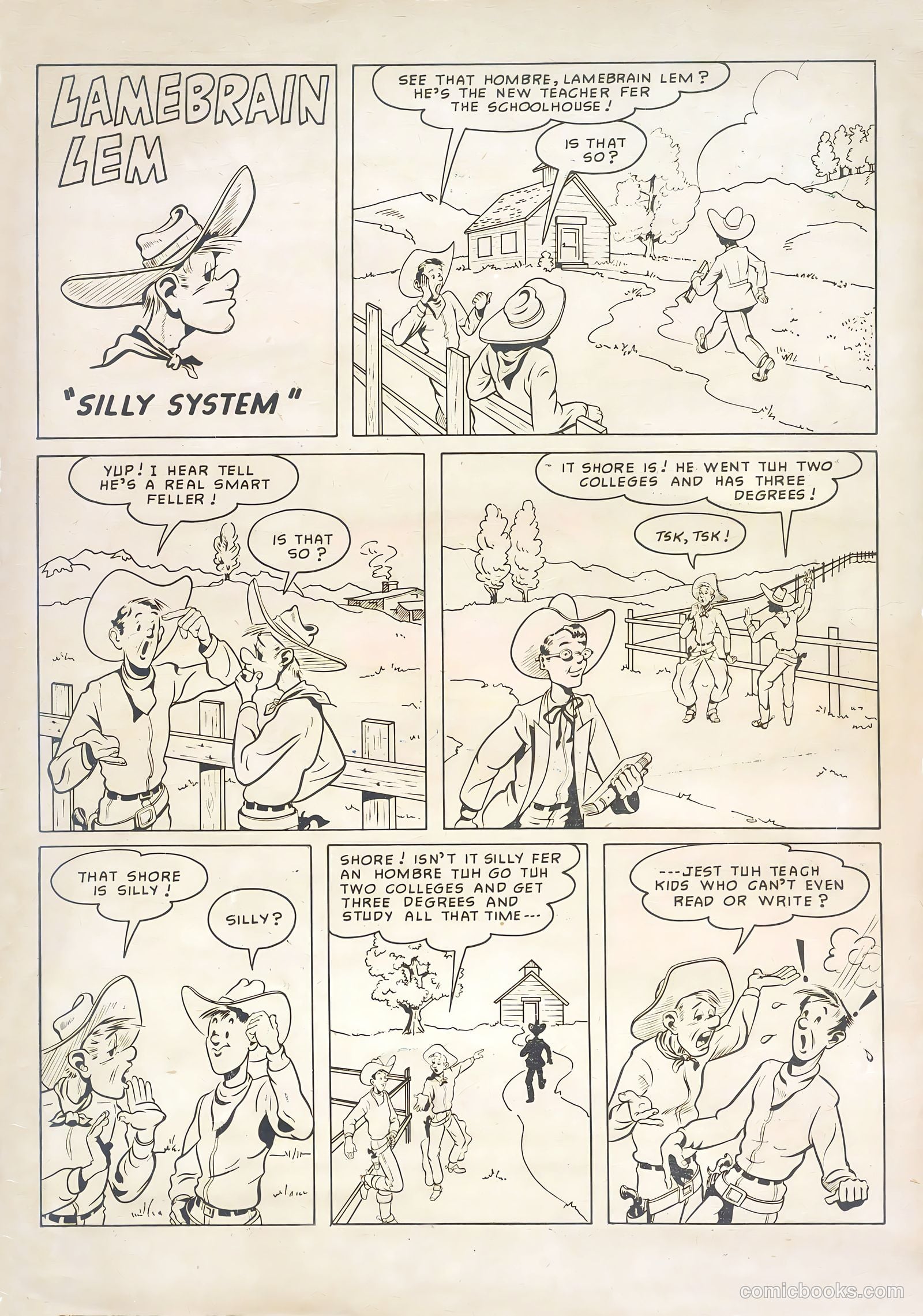 Six-Gun Heroes #1 — page 35 of 36