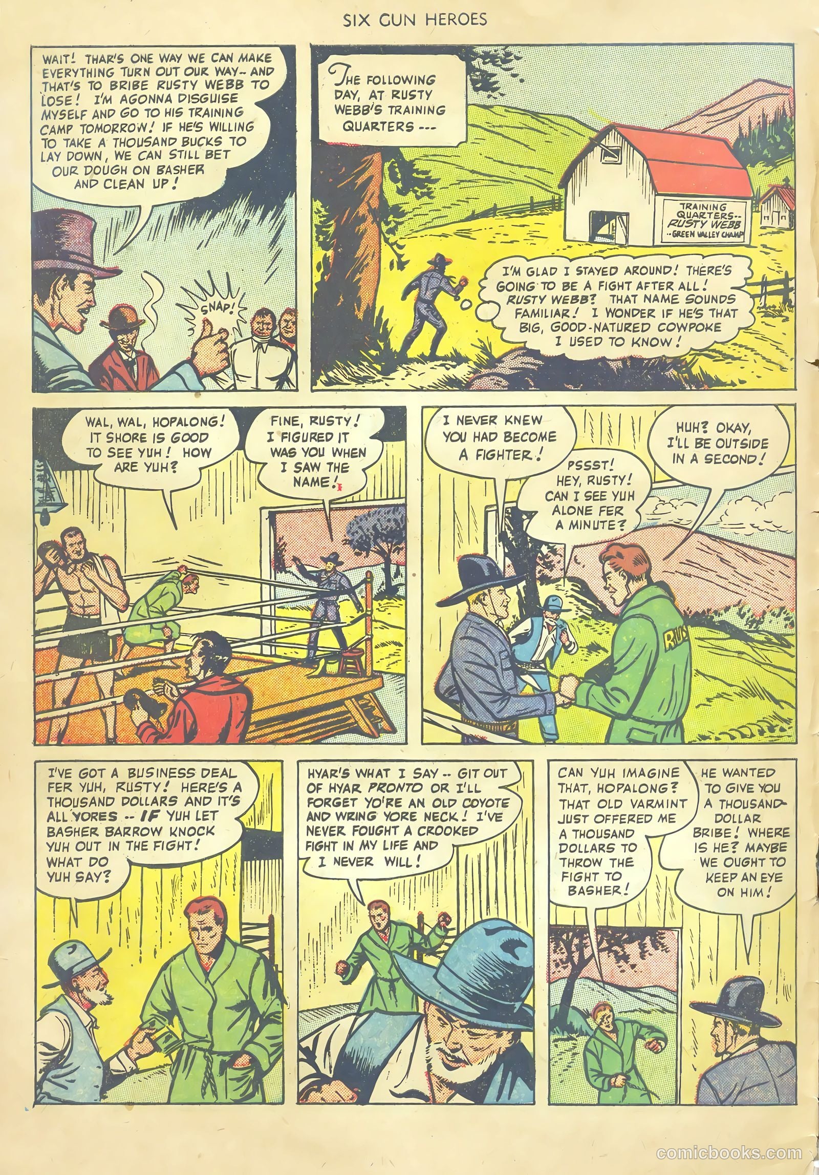 Six-Gun Heroes #1 — page 6 of 36
