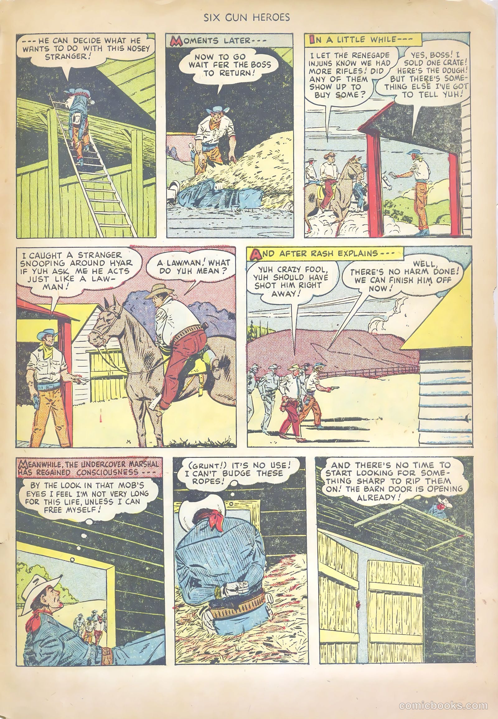 Six-Gun Heroes #1 — page 31 of 36