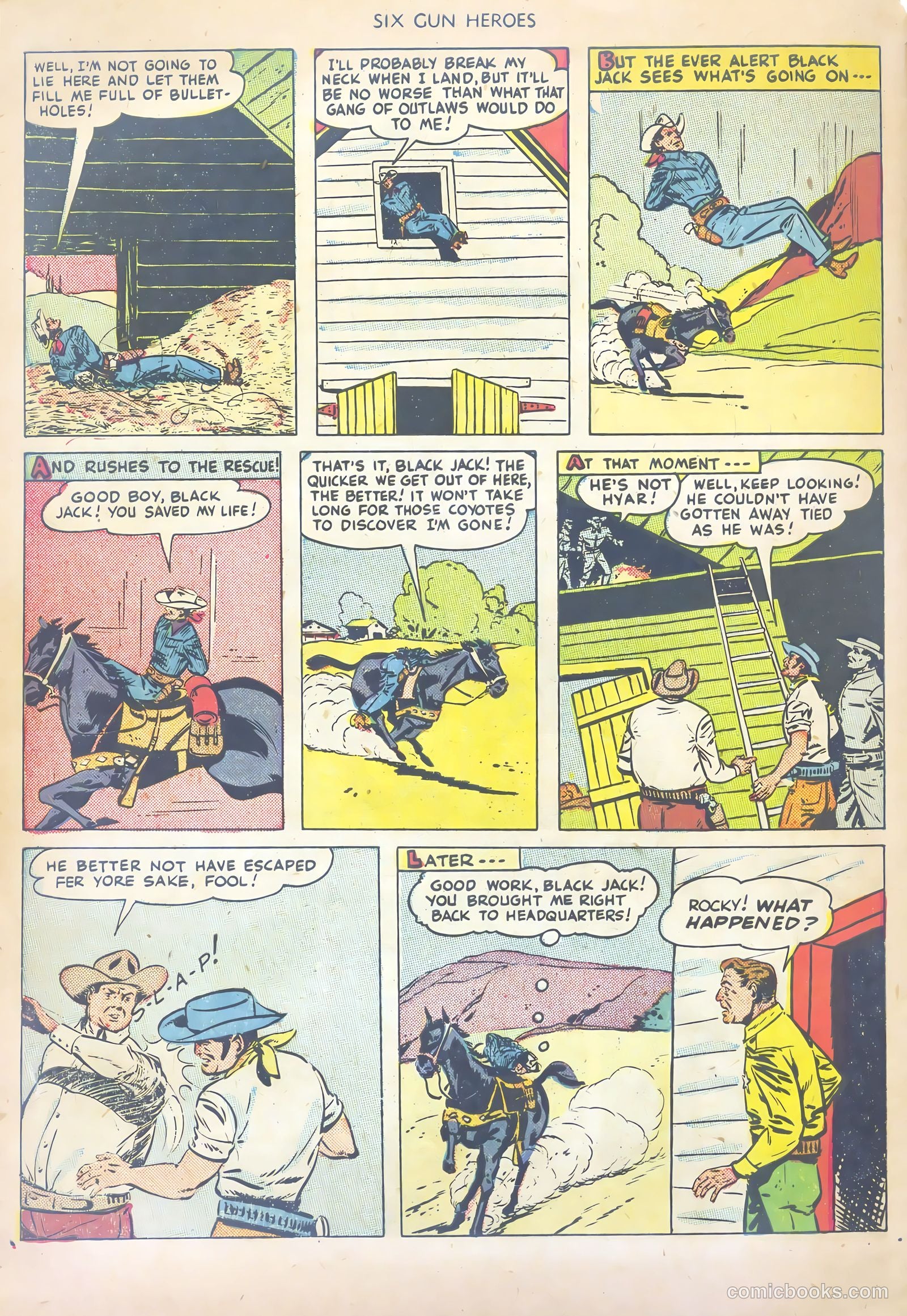 Six-Gun Heroes #1 — page 32 of 36