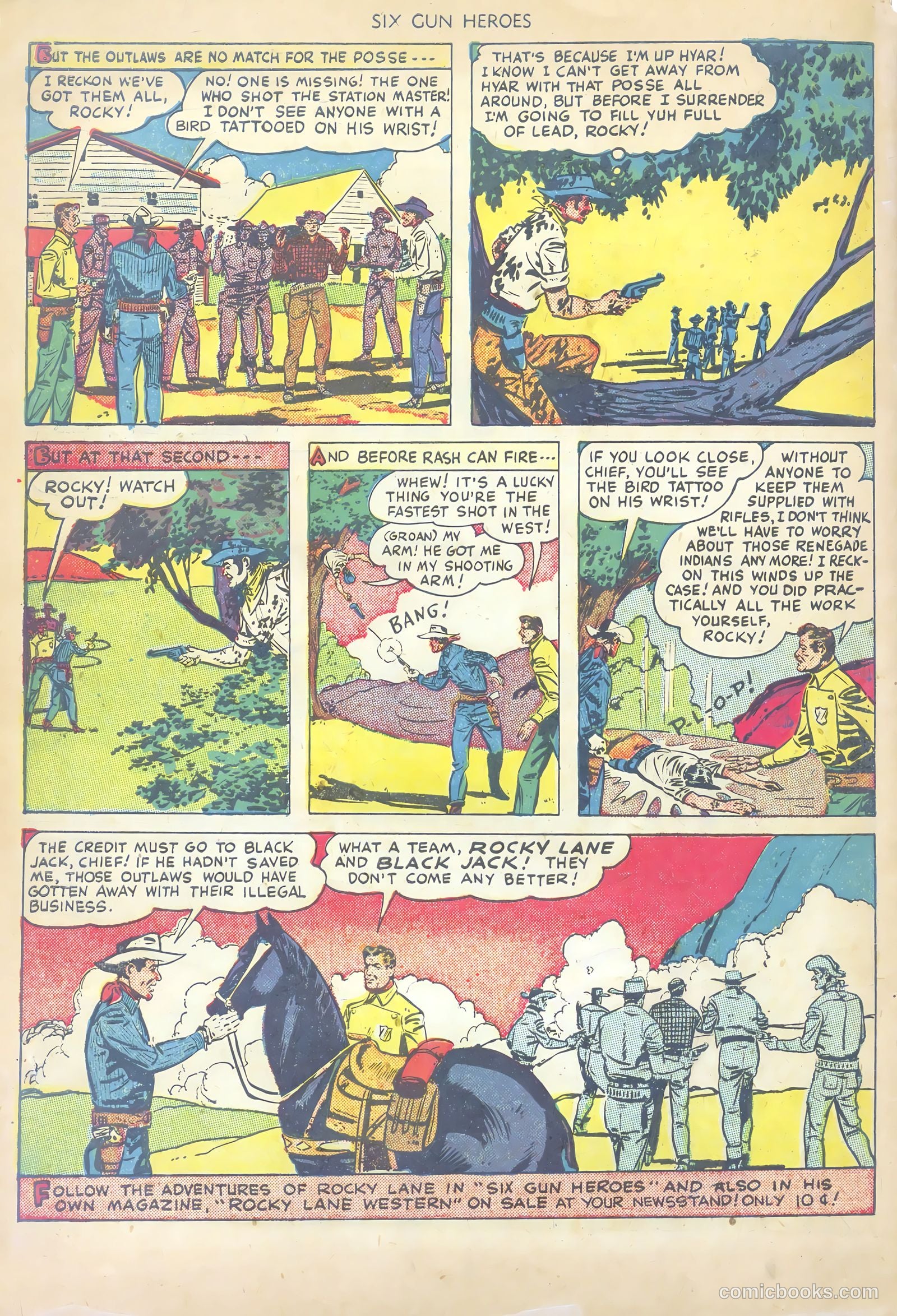 Six-Gun Heroes #1 — page 34 of 36
