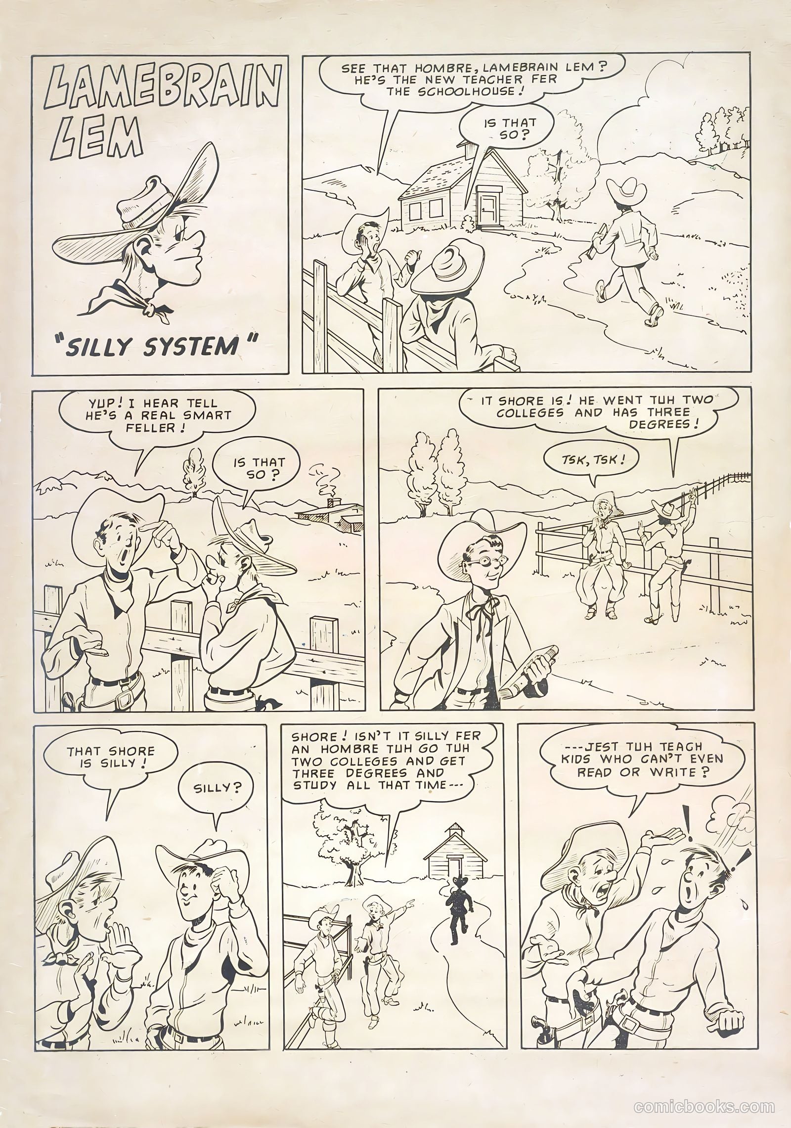 Six-Gun Heroes #1 — page 35 of 36