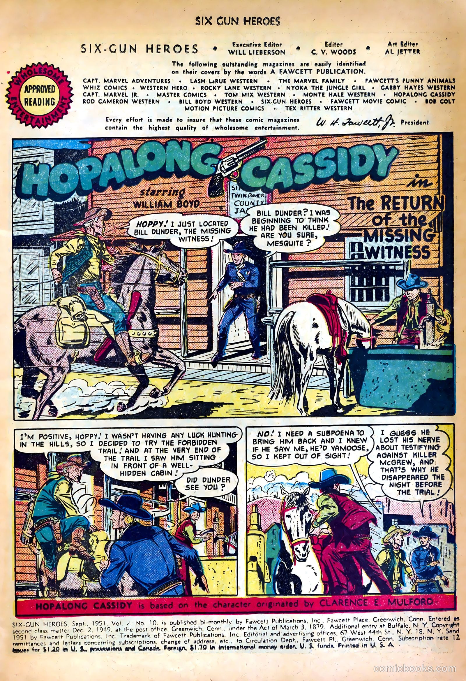 Six-Gun Heroes #10 — page 3 of 36