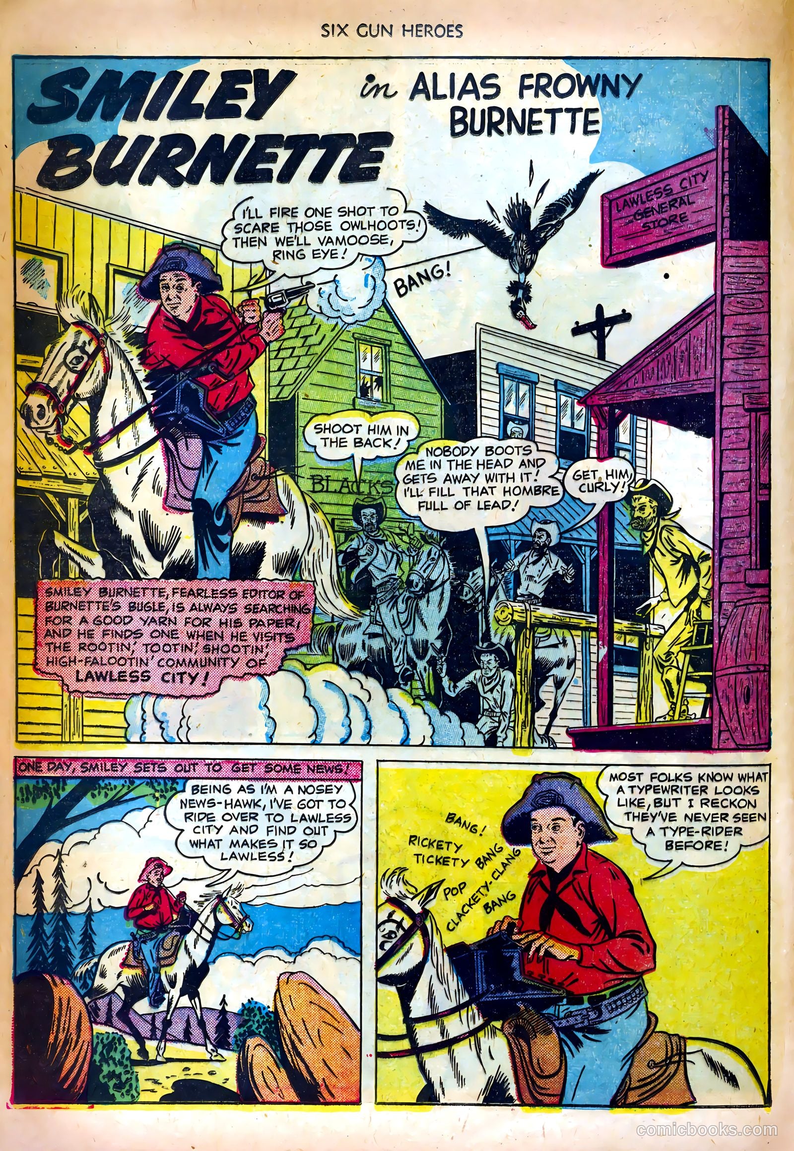 Six-Gun Heroes #10 — page 8 of 36