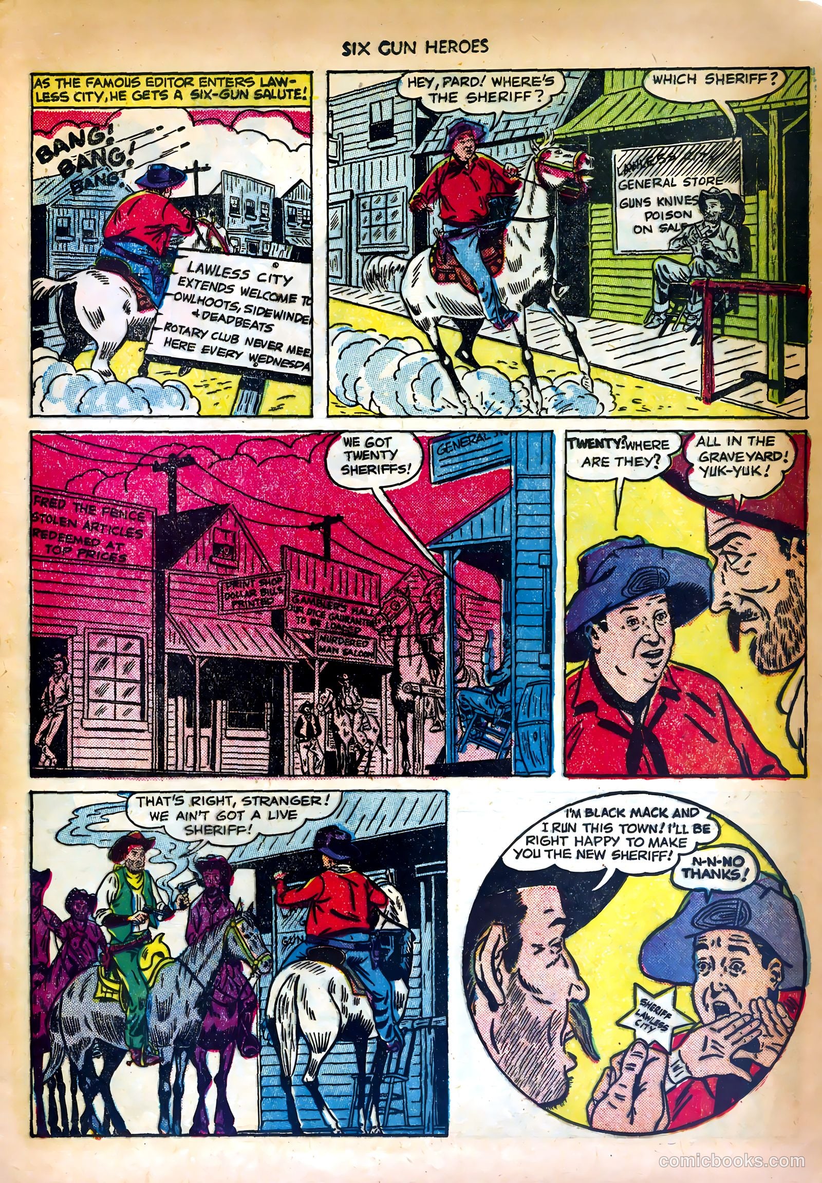 Six-Gun Heroes #10 — page 9 of 36