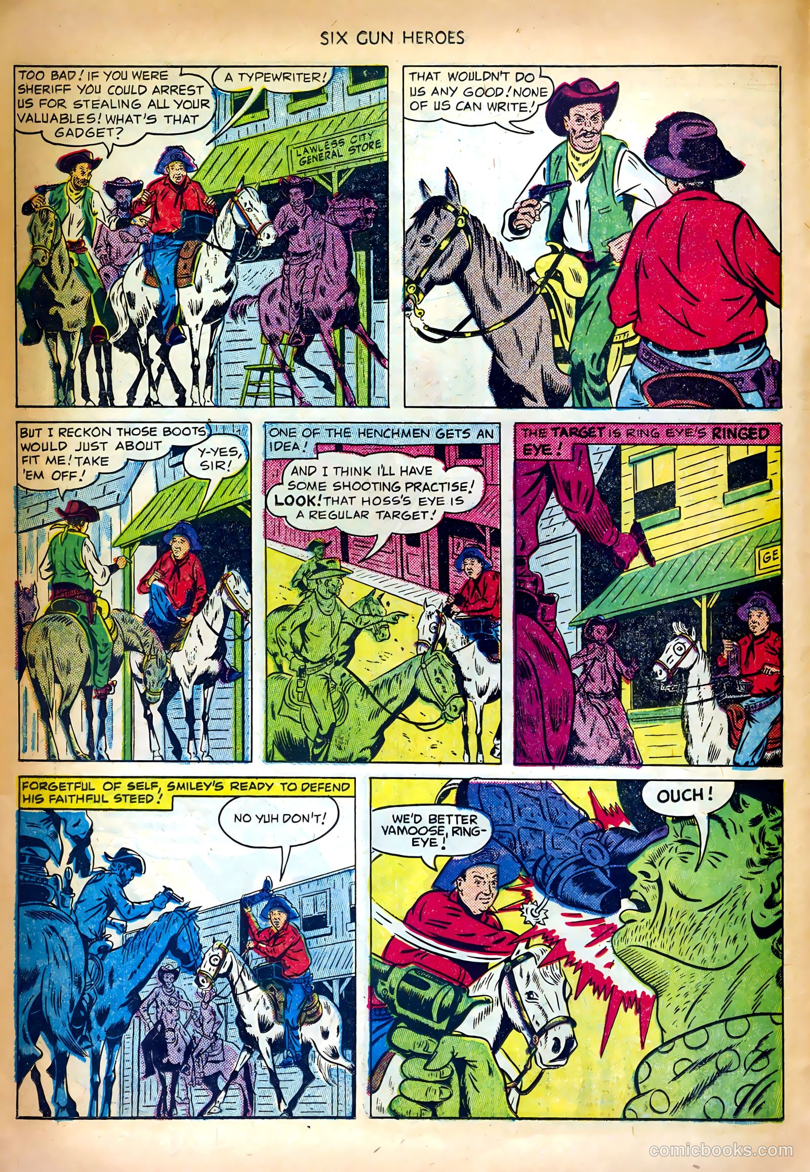 Six-Gun Heroes #10 — page 10 of 36