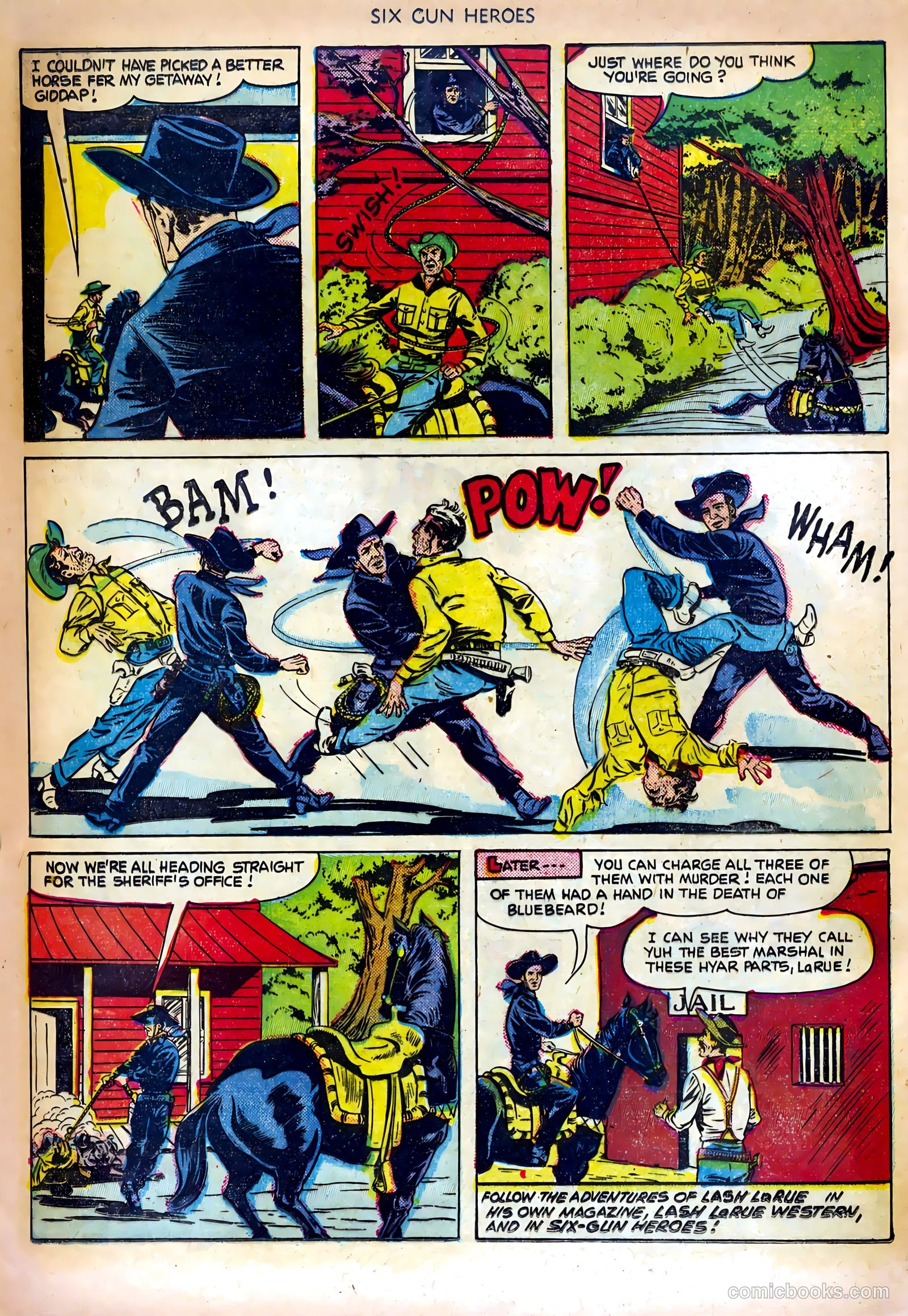 Six-Gun Heroes #10 — page 32 of 36