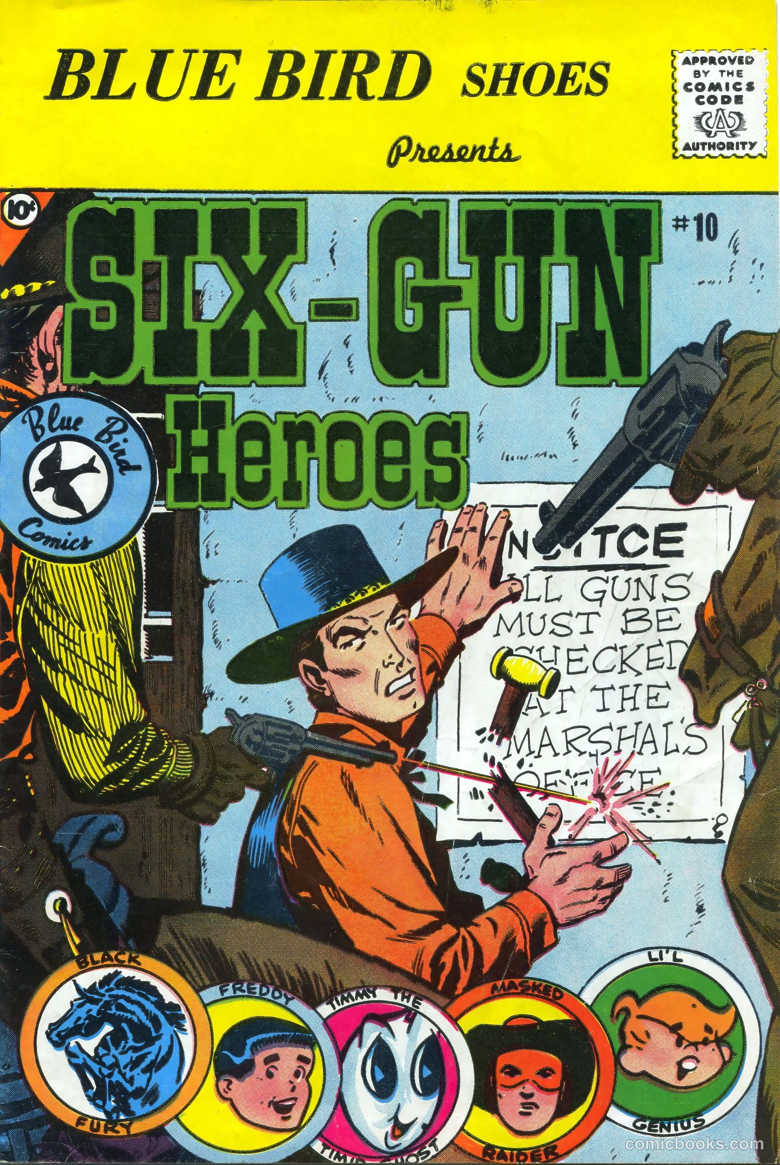 Six-Gun Heroes #10 — page 1 of 36