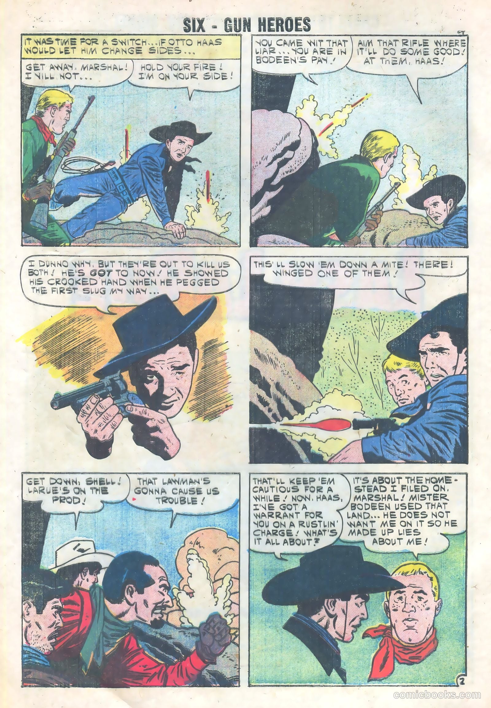 Six-Gun Heroes #10 — page 4 of 36