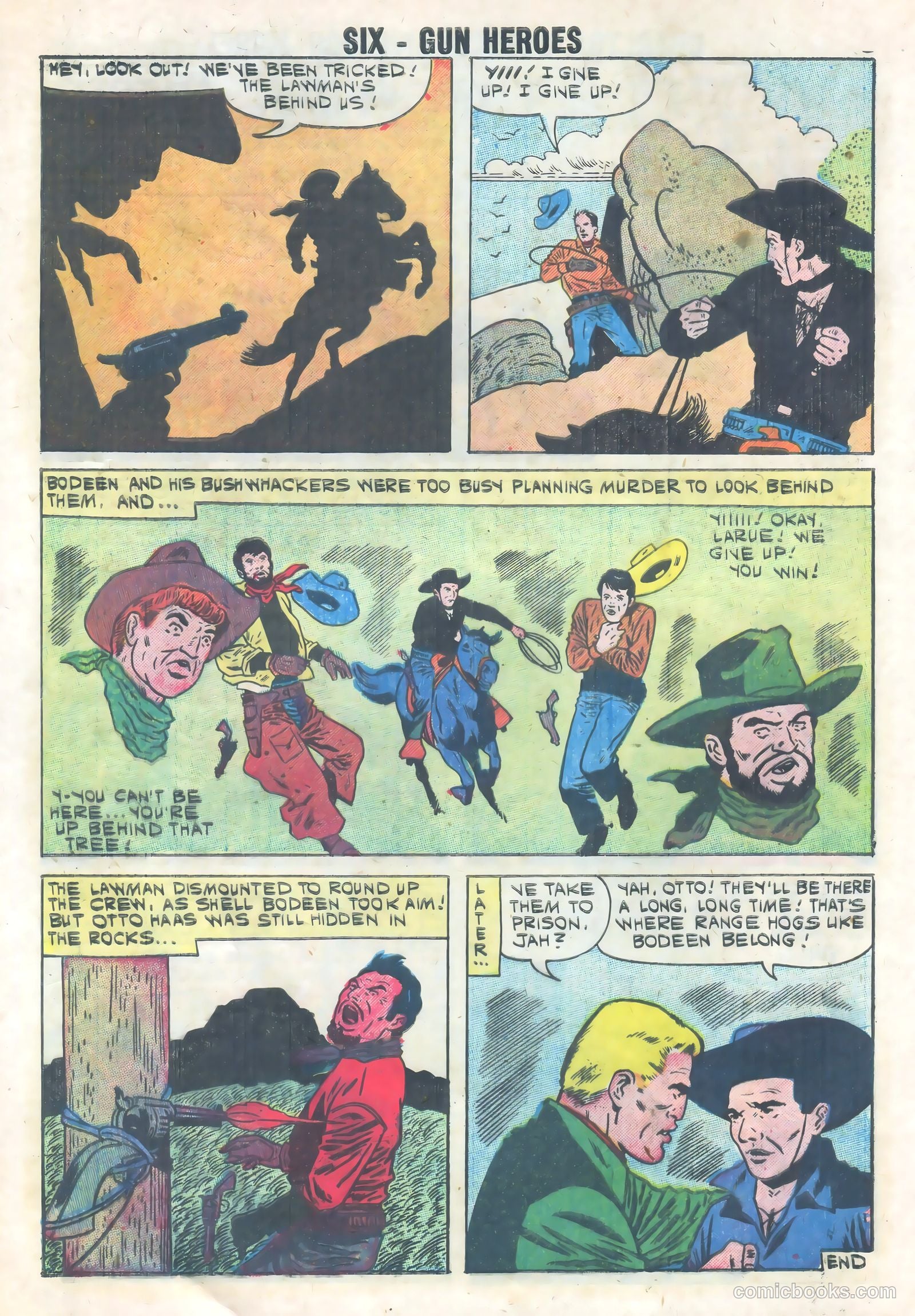 Six-Gun Heroes #10 — page 8 of 36