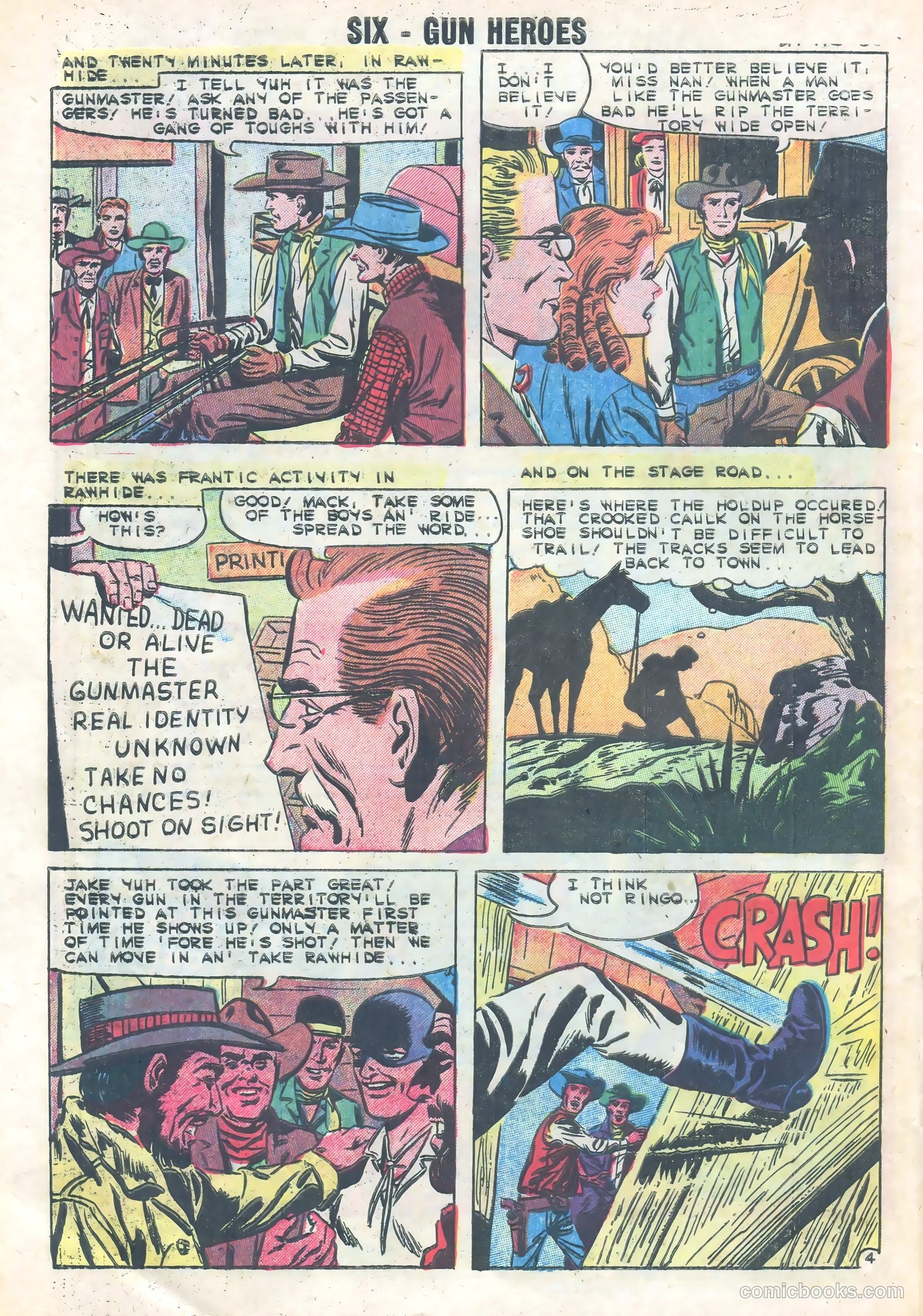 Six-Gun Heroes #10 — page 32 of 36