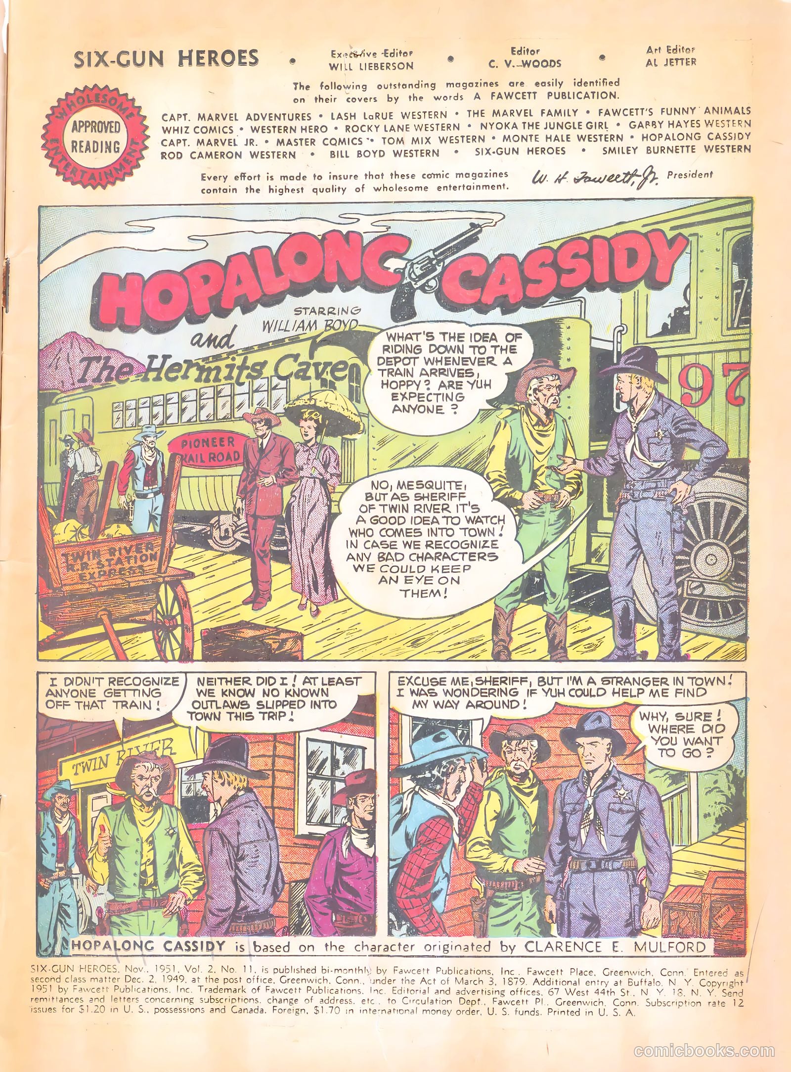 Six-Gun Heroes #11 — page 3 of 36