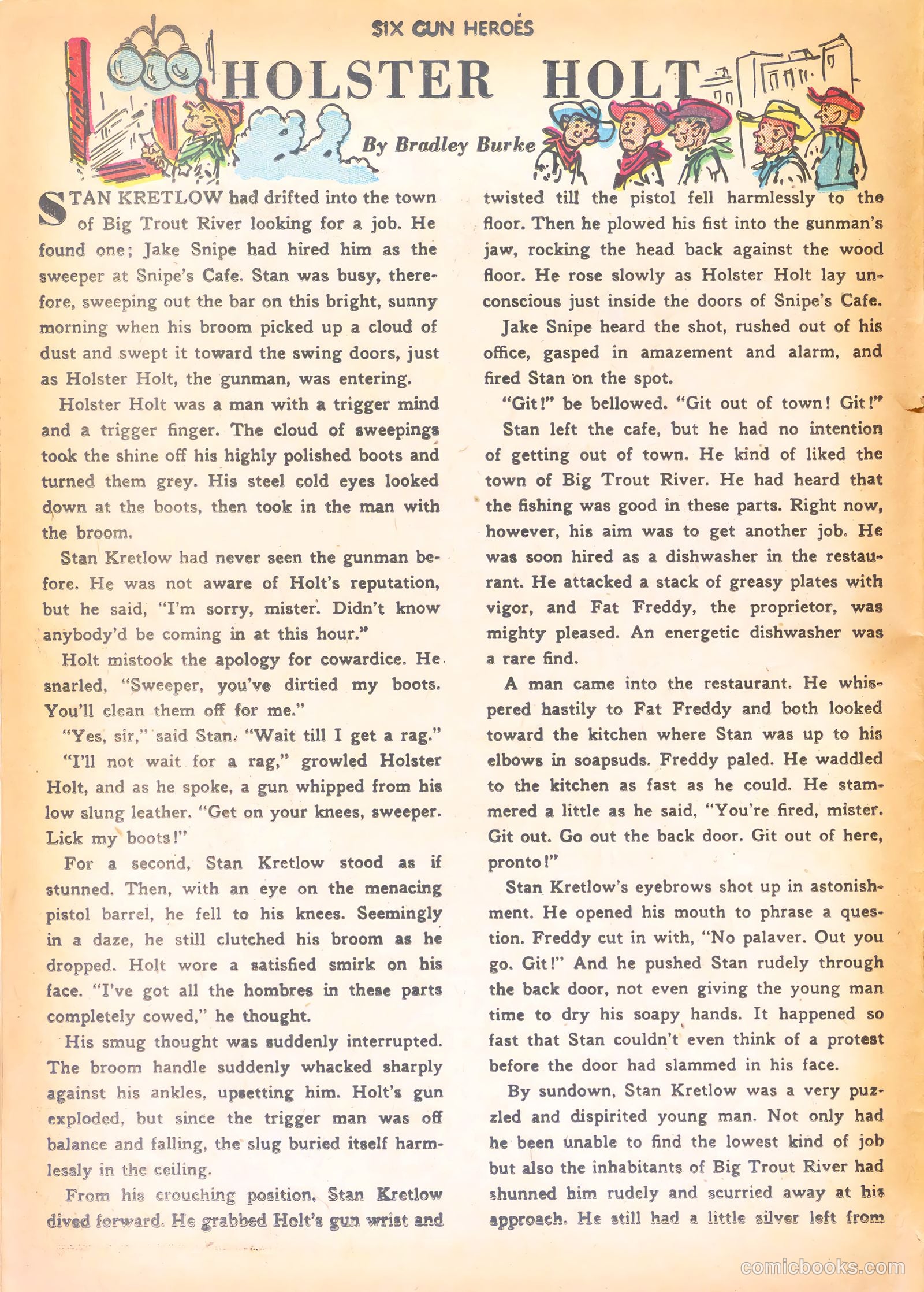 Six-Gun Heroes #12 — page 8 of 36