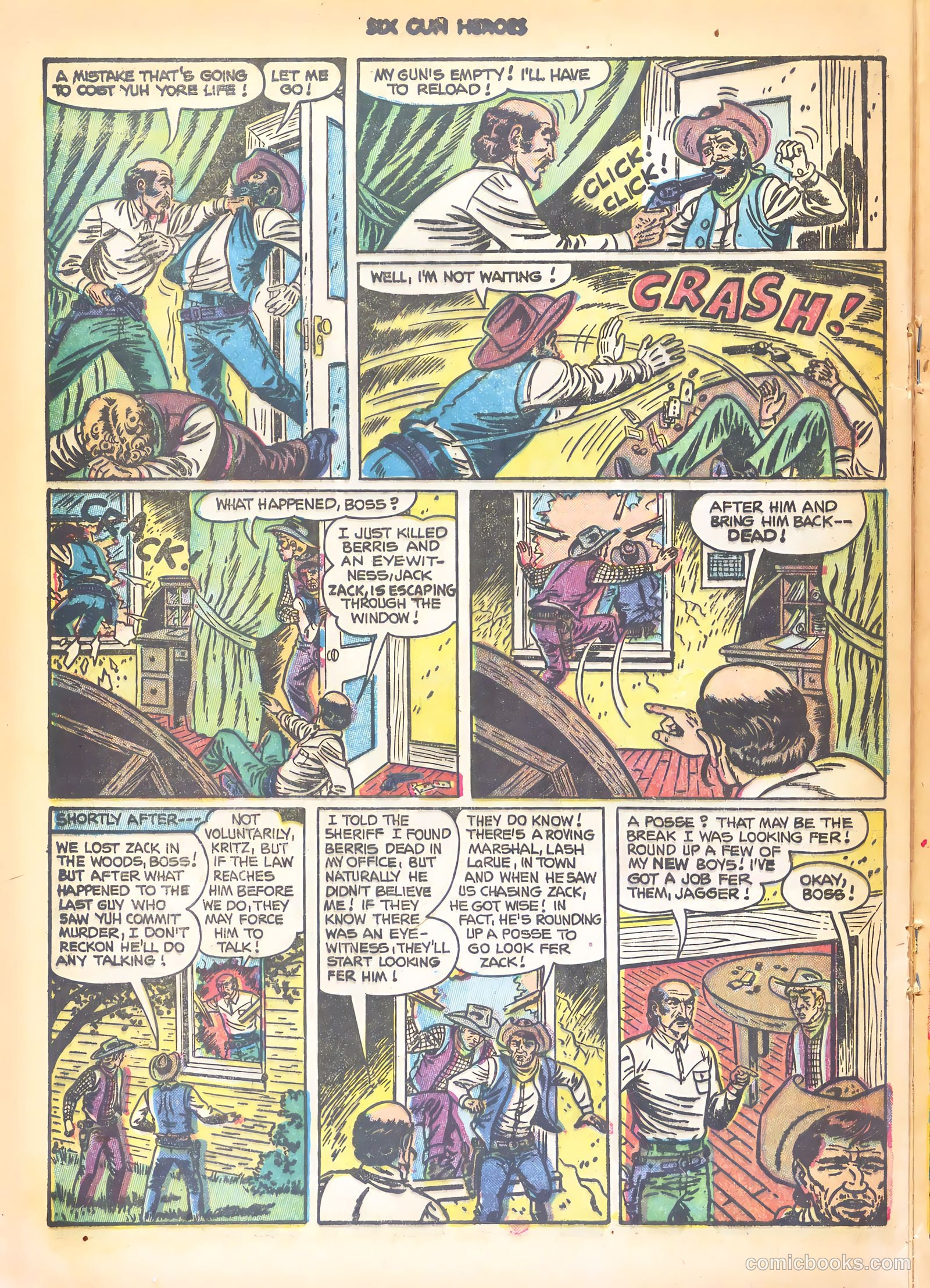 Six-Gun Heroes #12 — page 20 of 36