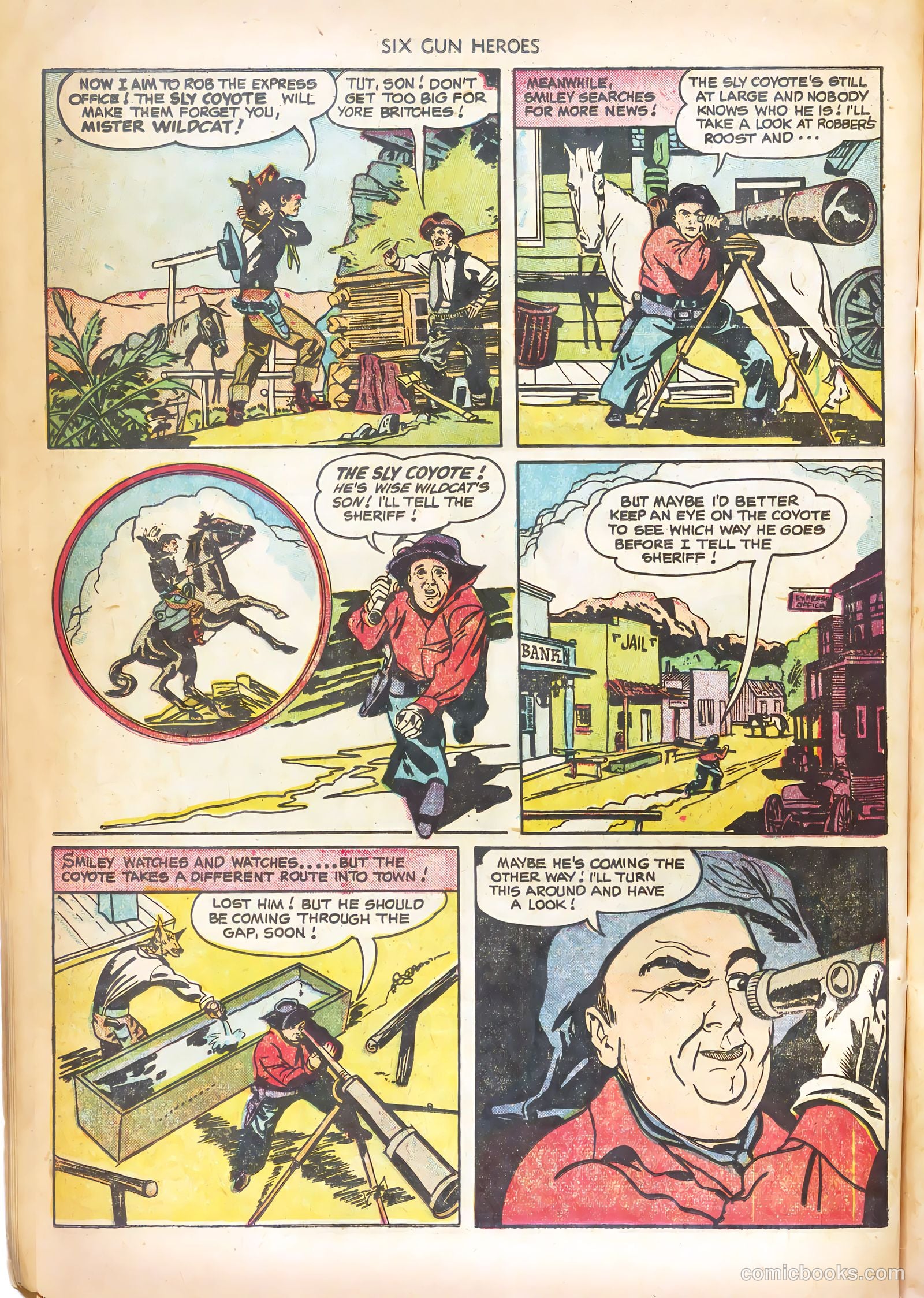 Six-Gun Heroes #13 — page 32 of 36