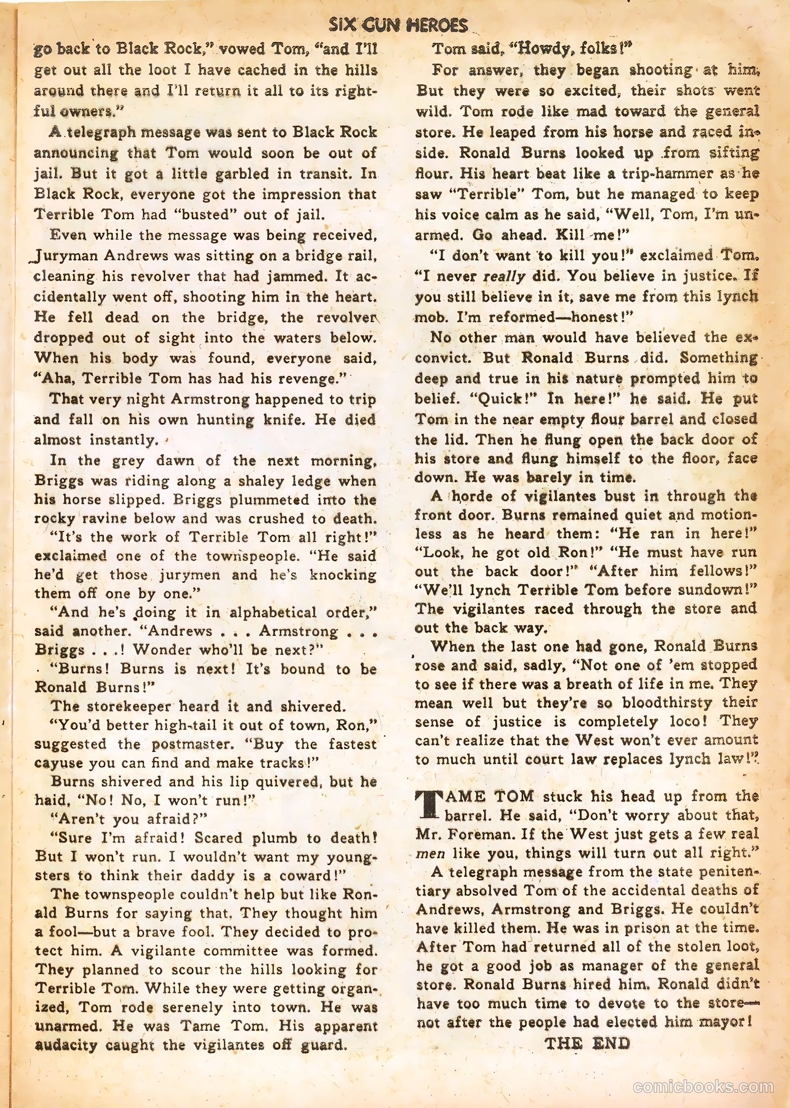 Six-Gun Heroes #13 — page 17 of 36