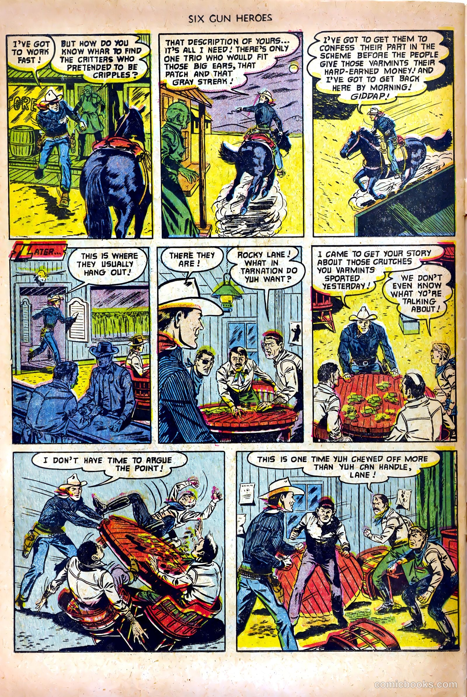 Six-Gun Heroes #14 — page 32 of 36