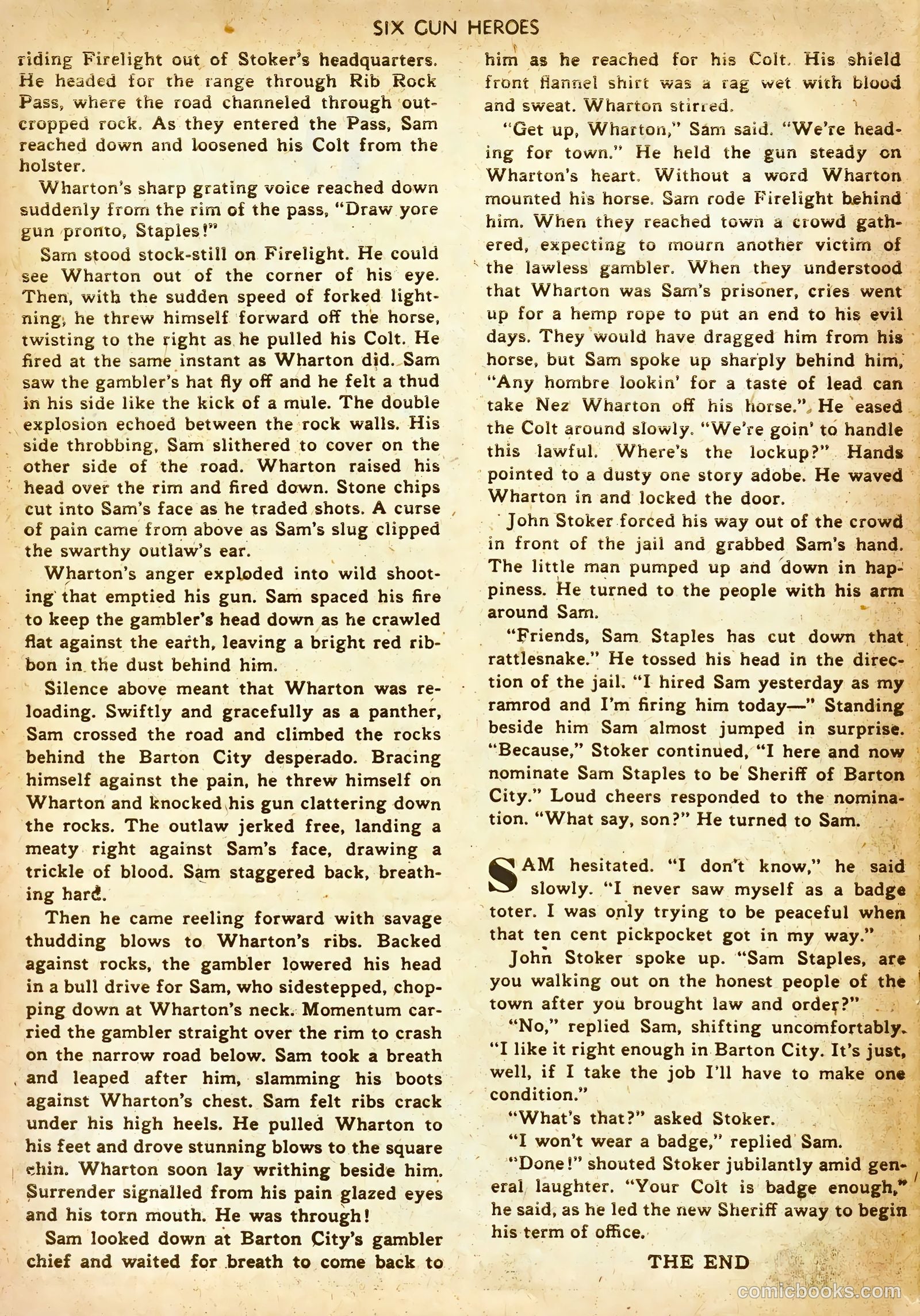 Six-Gun Heroes #15 — page 26 of 36