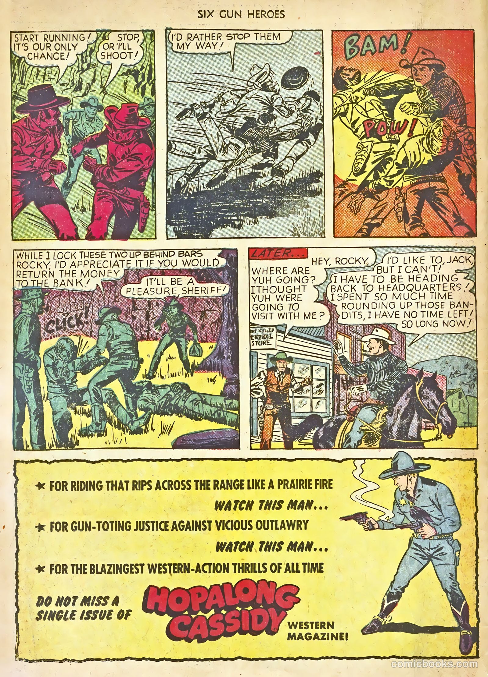 Six-Gun Heroes #15 — page 34 of 36