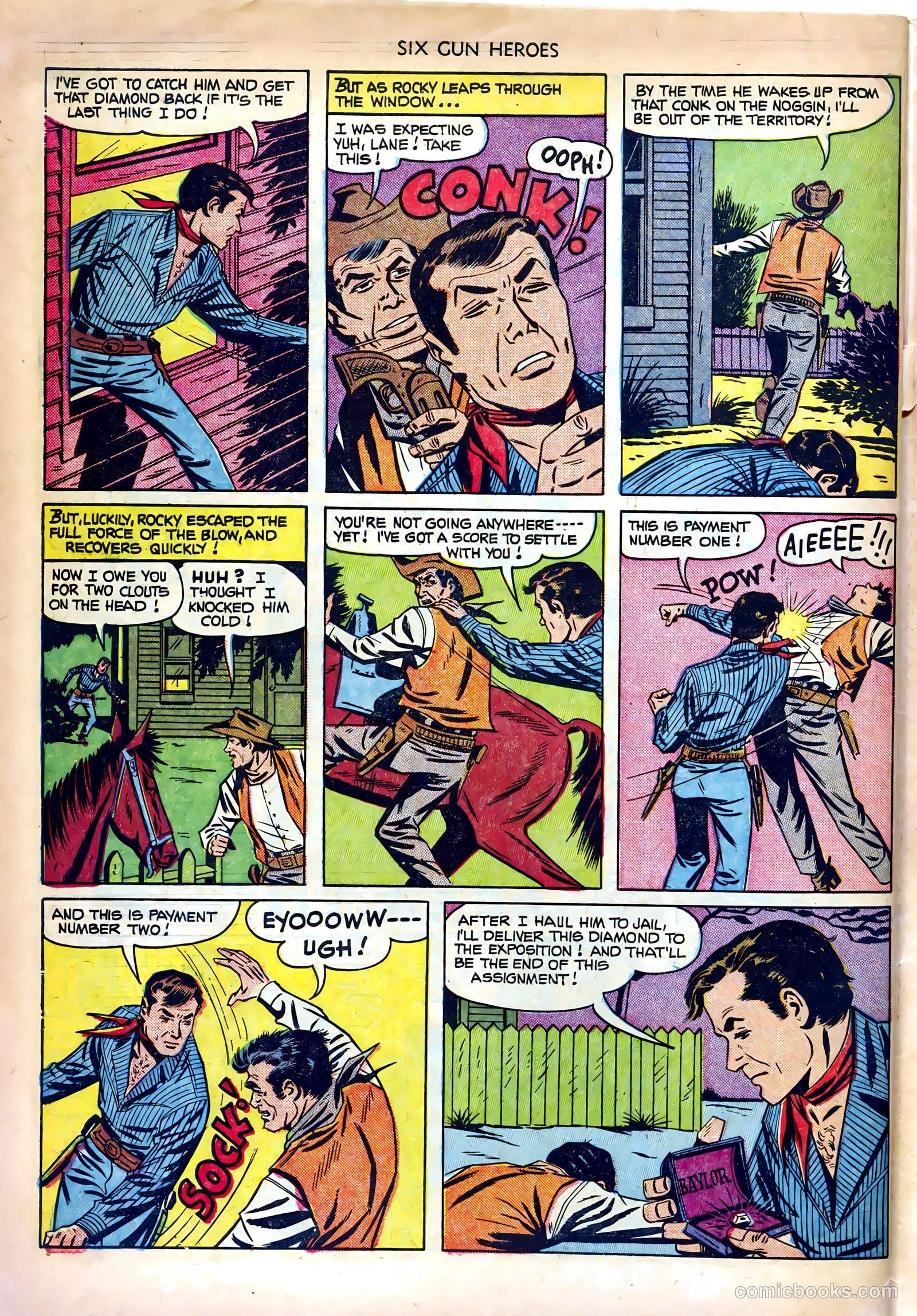 Six-Gun Heroes #16 — page 34 of 36