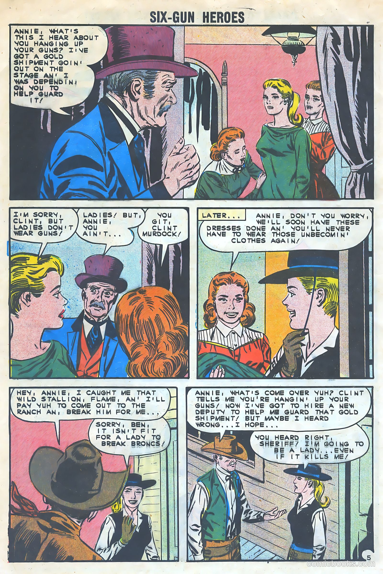 Six-Gun Heroes #16 — page 8 of 36