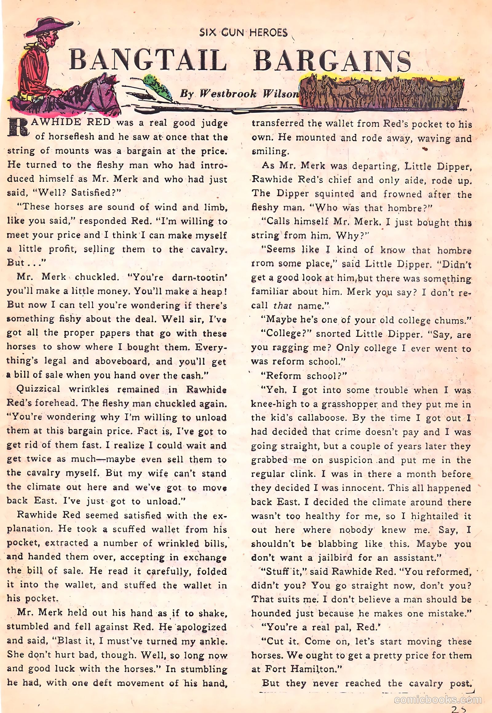 Six-Gun Heroes #17 — page 25 of 36