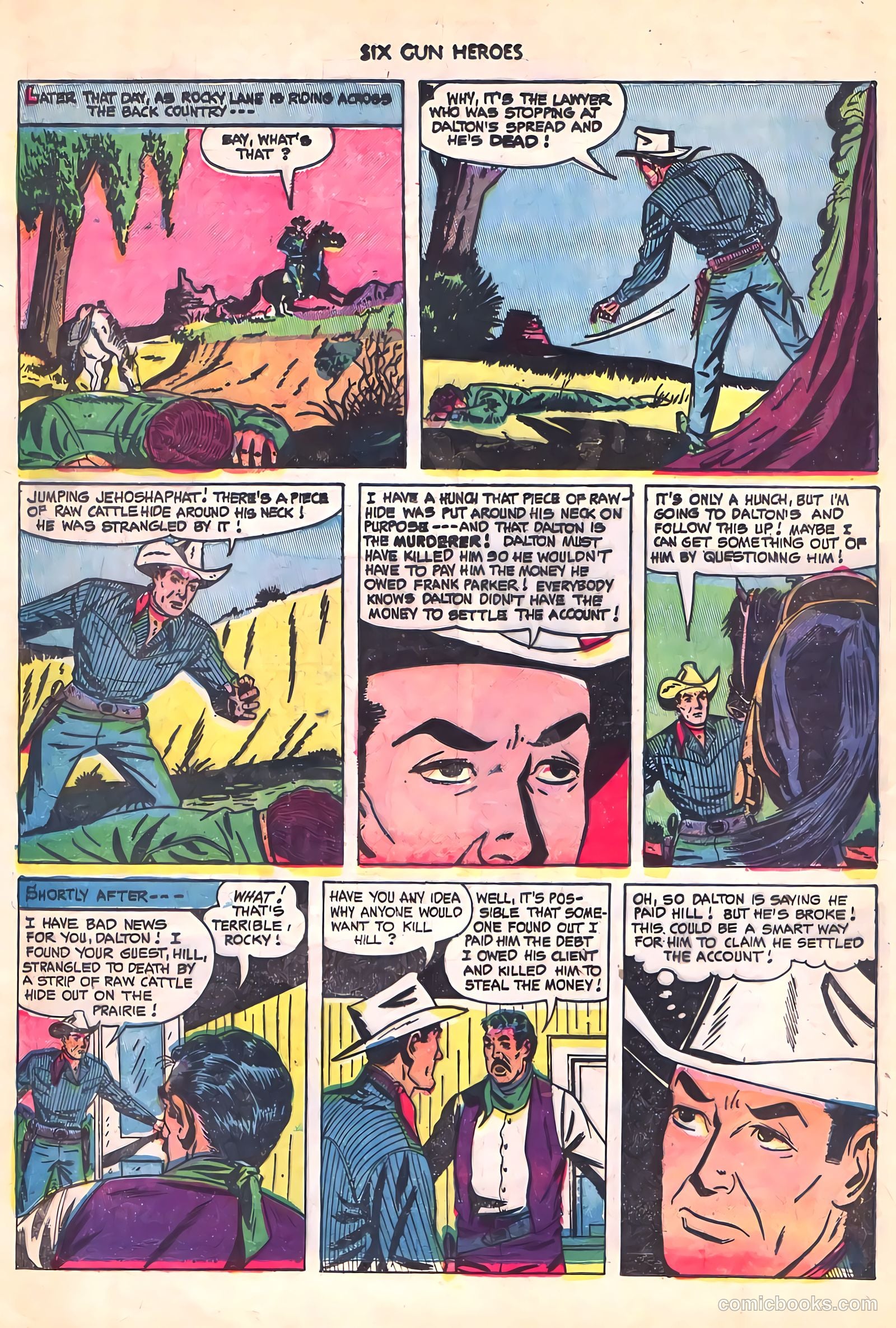 Six-Gun Heroes #17 — page 30 of 36