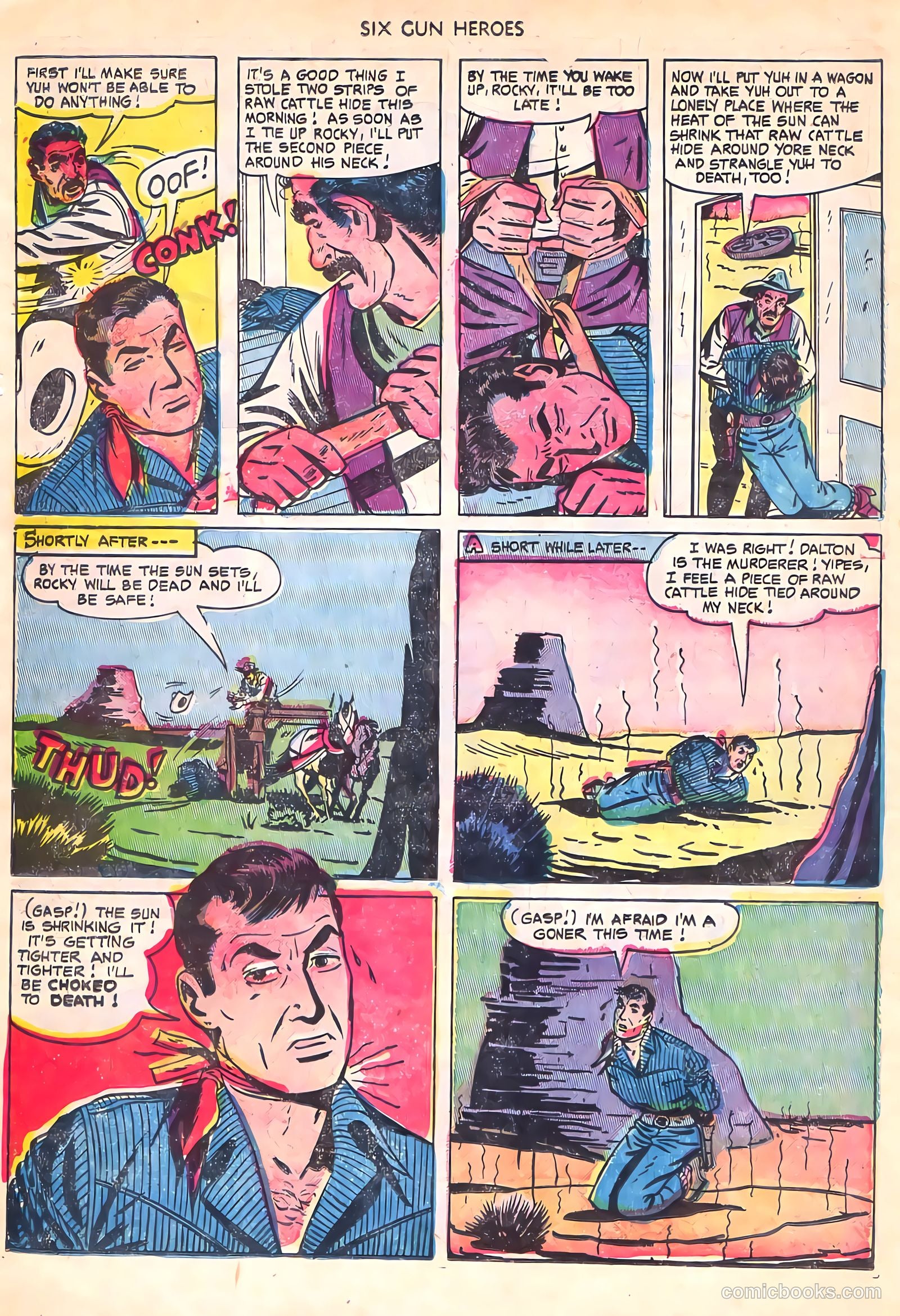 Six-Gun Heroes #17 — page 32 of 36