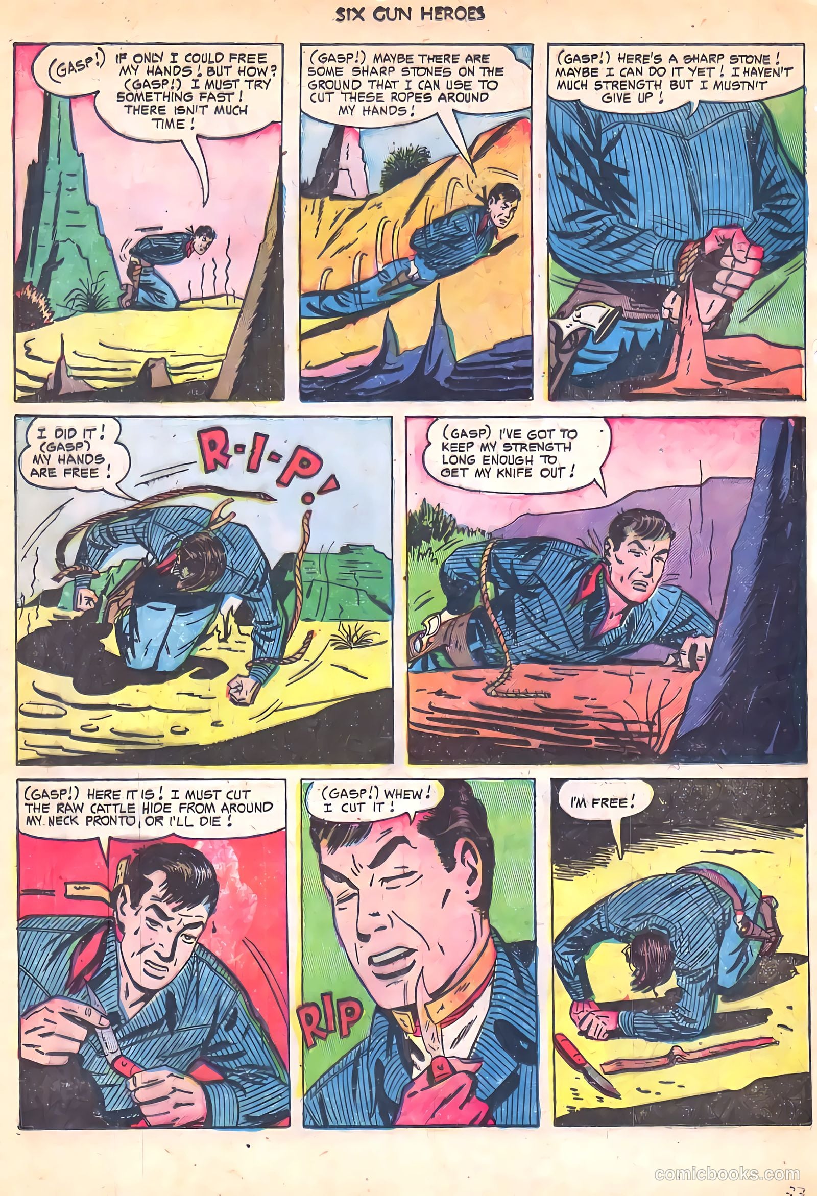 Six-Gun Heroes #17 — page 33 of 36