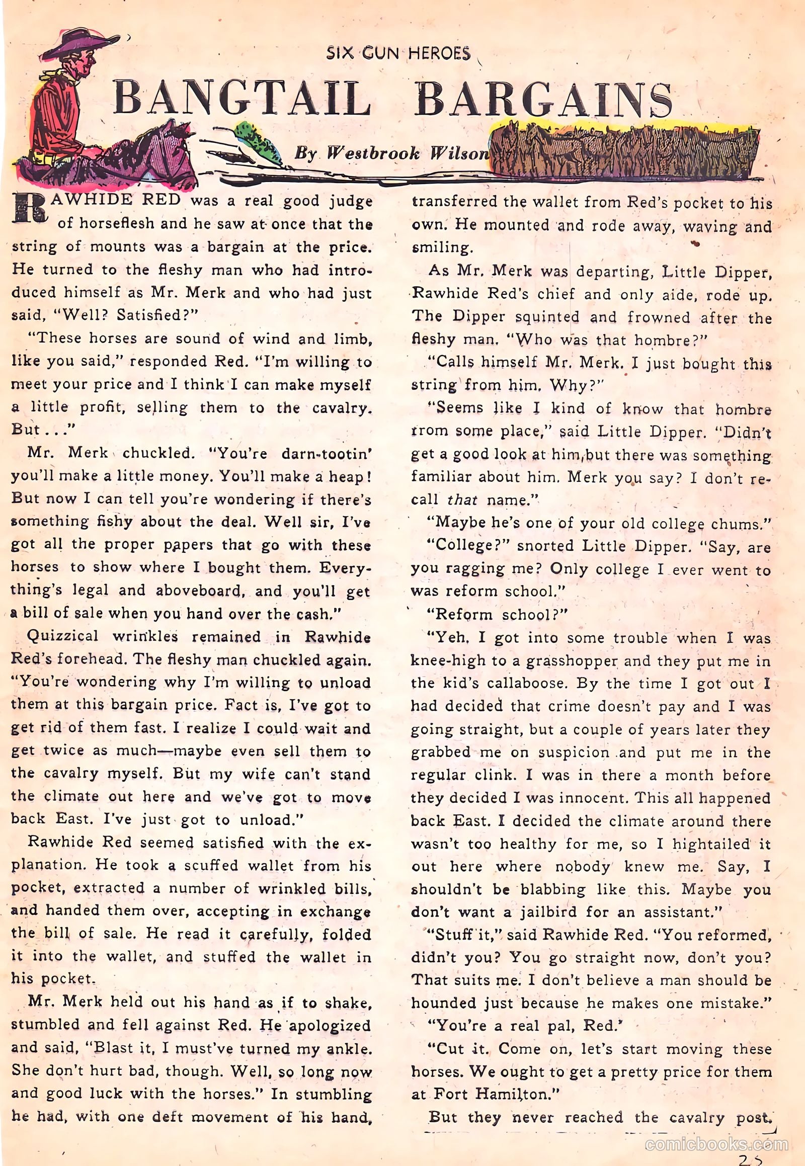 Six-Gun Heroes #17 — page 25 of 36